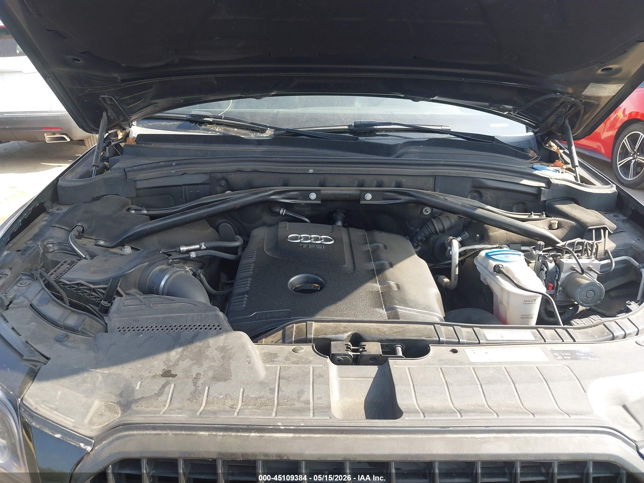 2013 Audi Q5 2.0t Premium Black vin: WA1LFAFP3DA073217