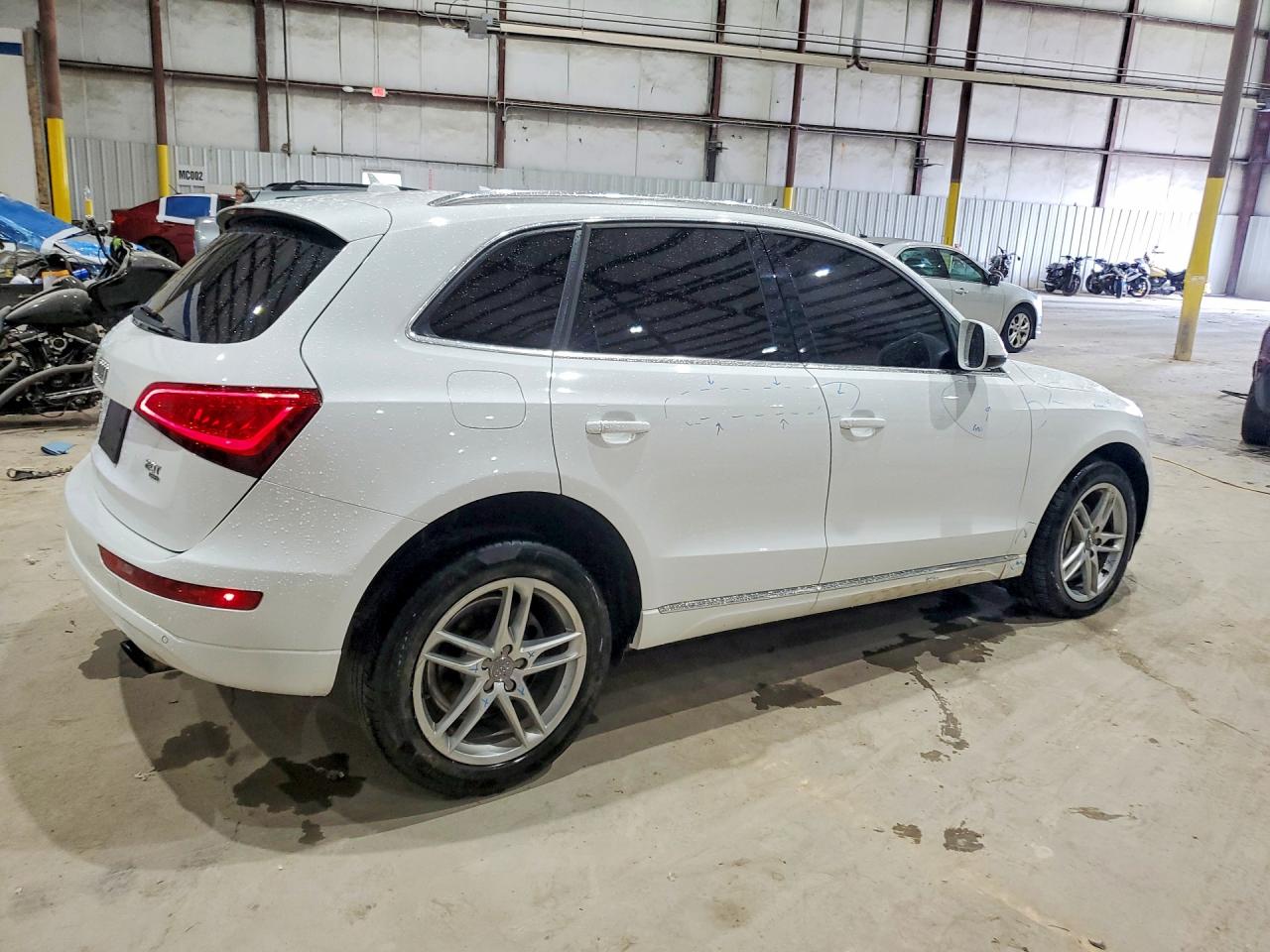 2014 Audi Q5 Premium Plus White vin: WA1LFAFP3EA024343