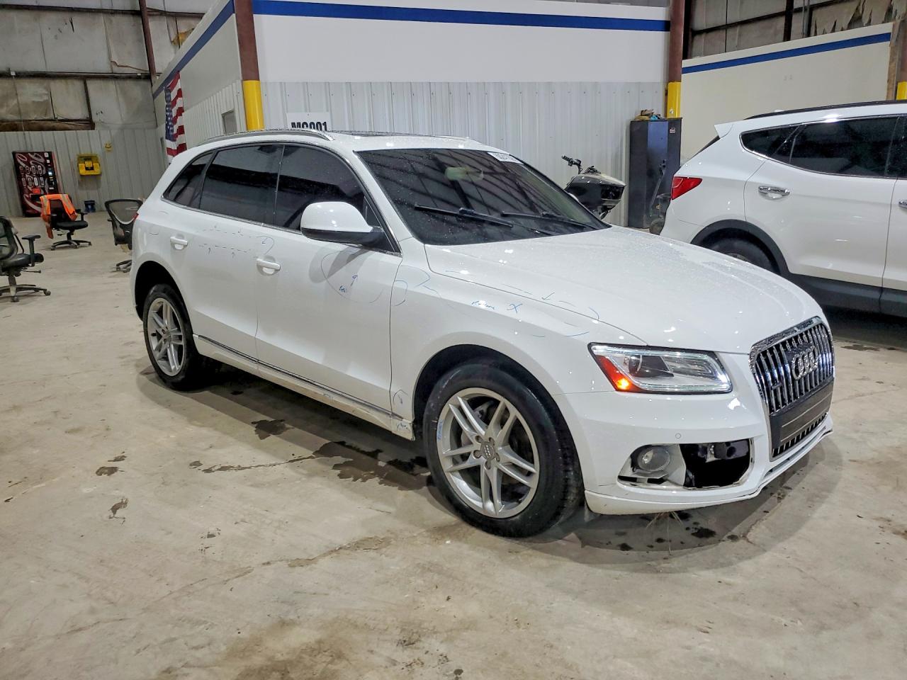 2014 Audi Q5 Premium Plus White vin: WA1LFAFP3EA024343