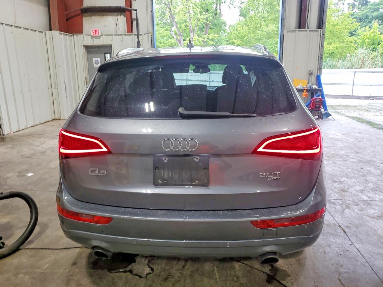 2014 Audi Q5 Premium Plus Charcoal vin: WA1LFAFP3EA028411