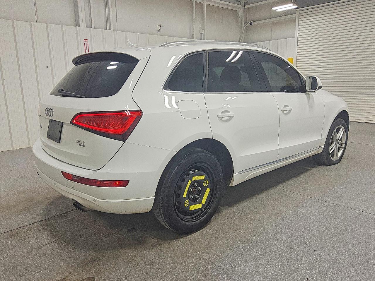 2014 Audi Q5 Premium Plus White vin: WA1LFAFP3EA029090