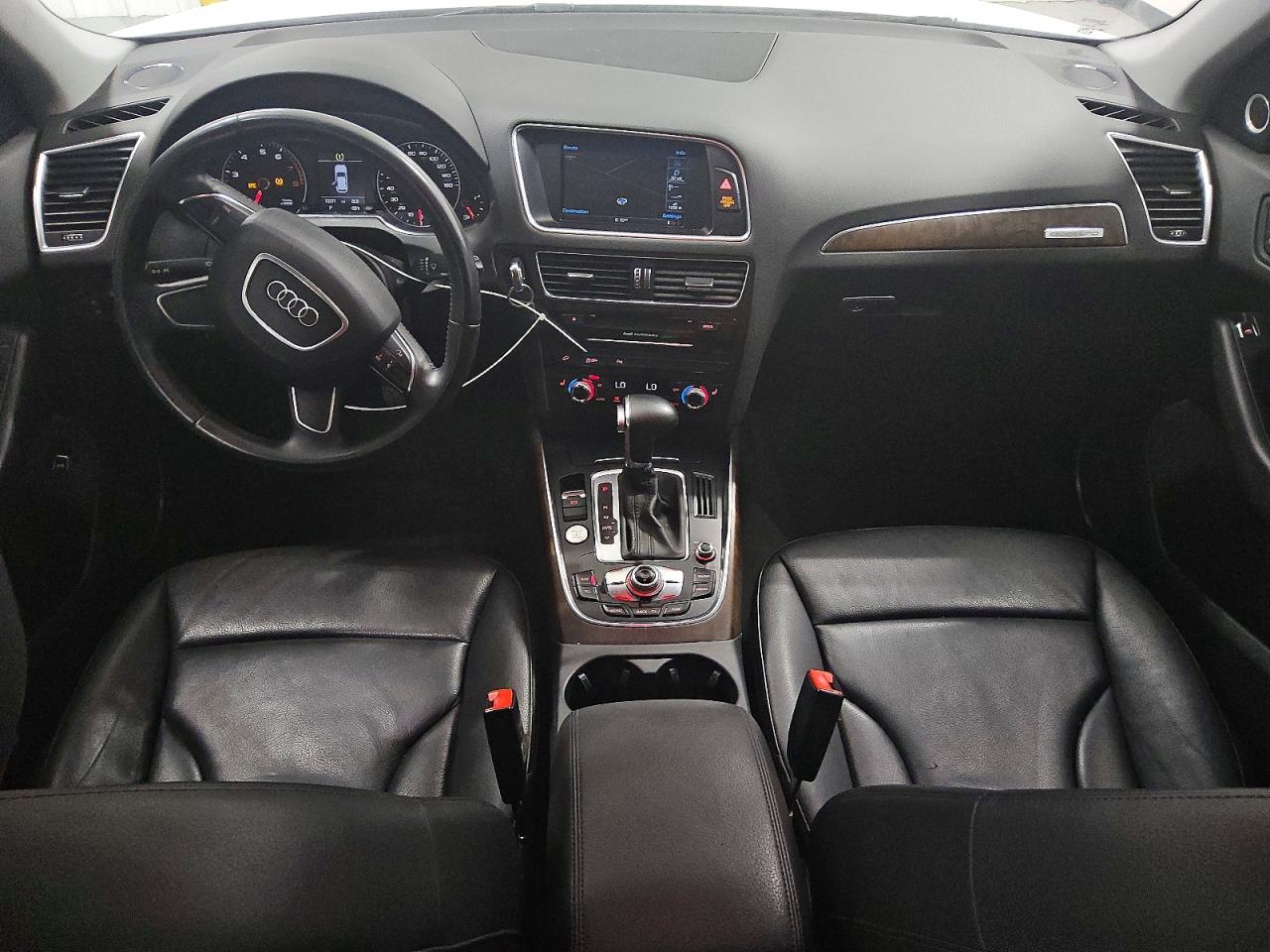 2014 Audi Q5 Premium Plus White vin: WA1LFAFP3EA029090