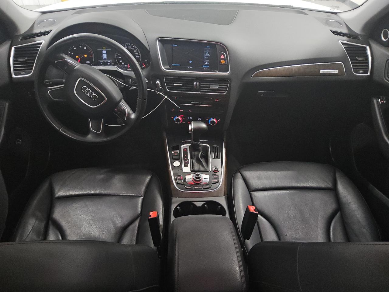 2014 Audi Q5 Premium Plus White vin: WA1LFAFP3EA029090 Damage: Dome Light, Broken, Replacement Required