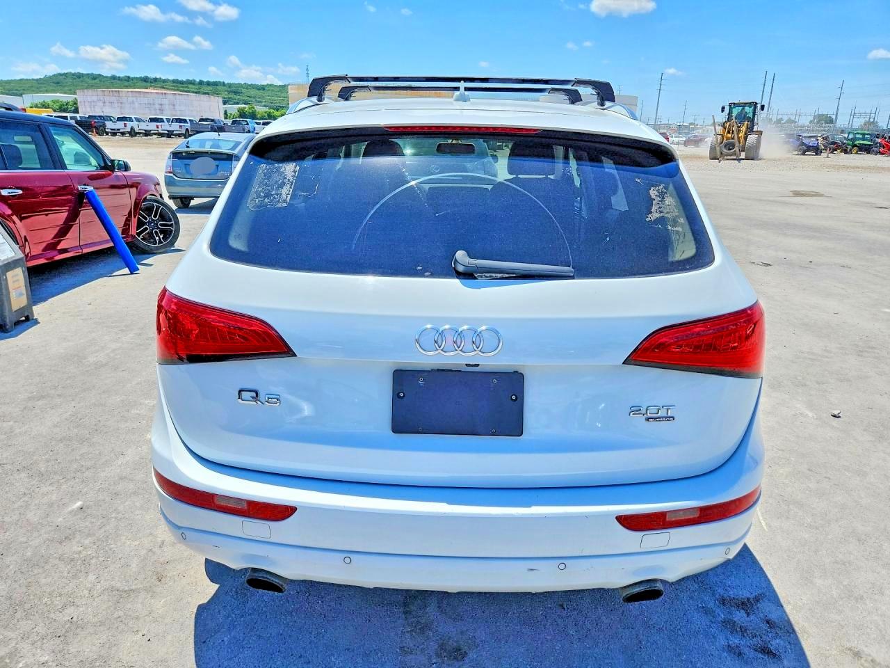 2014 Audi Q5 Premium Plus White vin: WA1LFAFP3EA039585