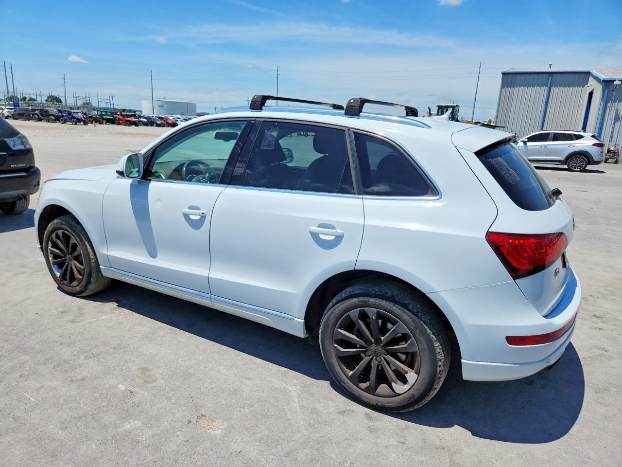 2014 Audi Q5 Premium Plus White vin: WA1LFAFP3EA039585