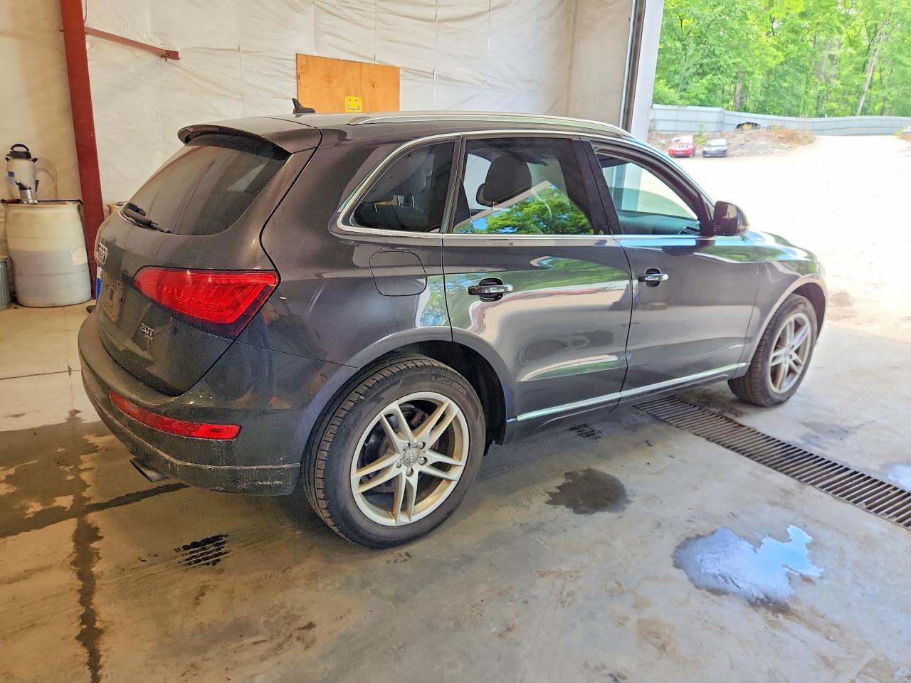 2014 Audi Q5 Premium Plus Gray vin: WA1LFAFP3EA047086