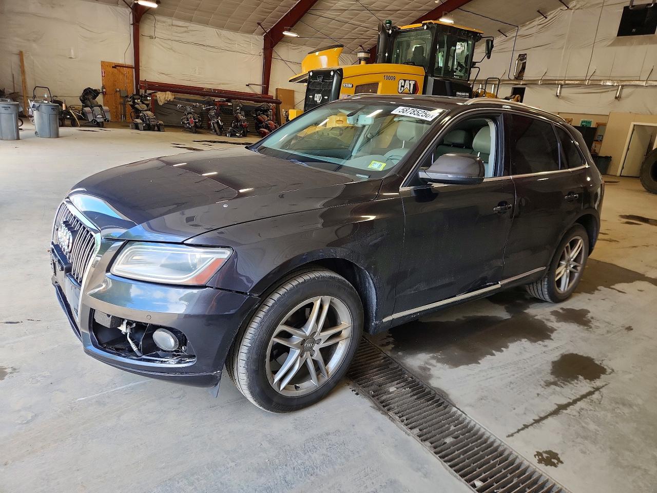 2014 Audi Q5 Premium Plus Gray vin: WA1LFAFP3EA047086