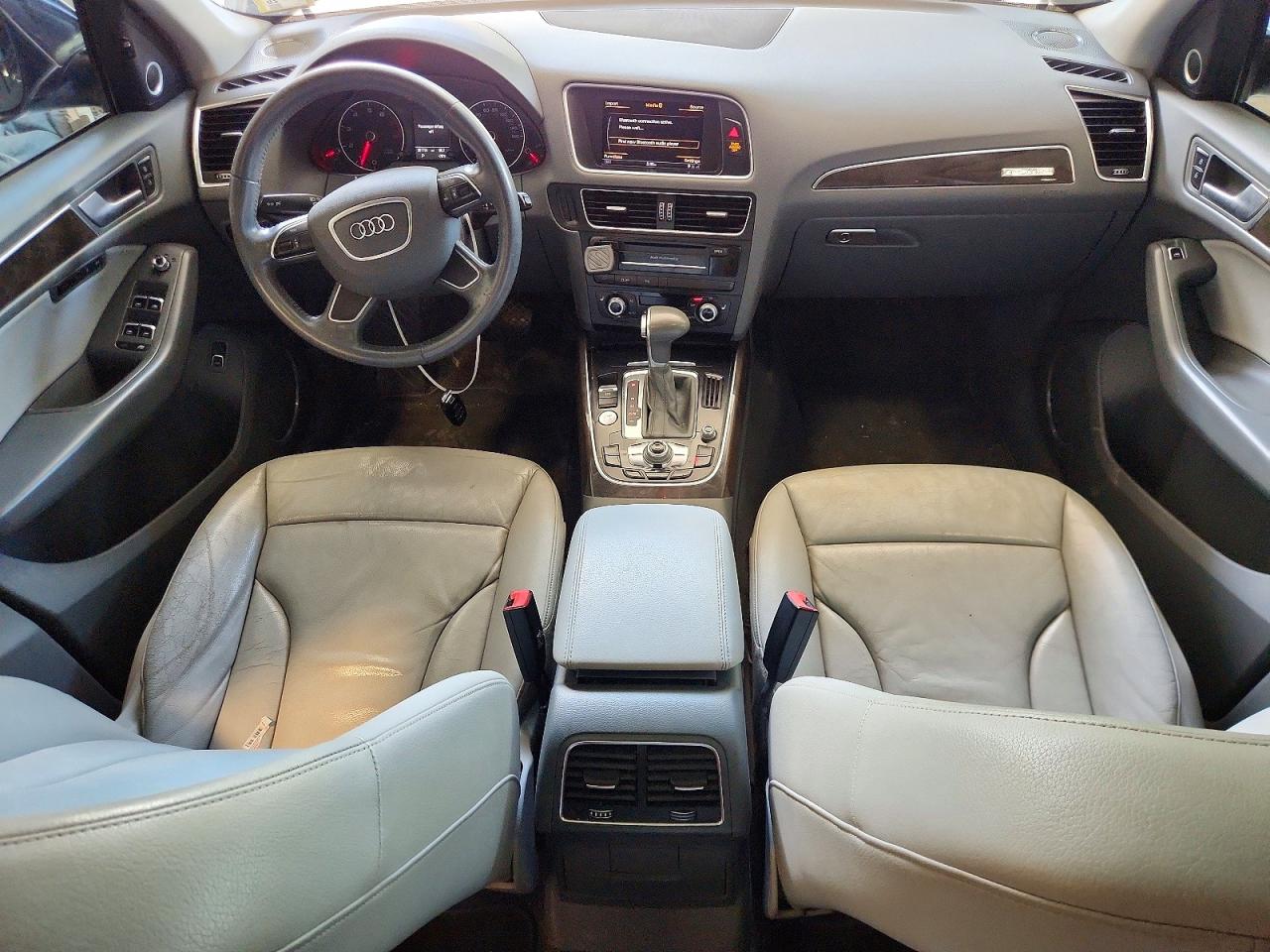 2014 Audi Q5 Premium Plus Gray vin: WA1LFAFP3EA047086