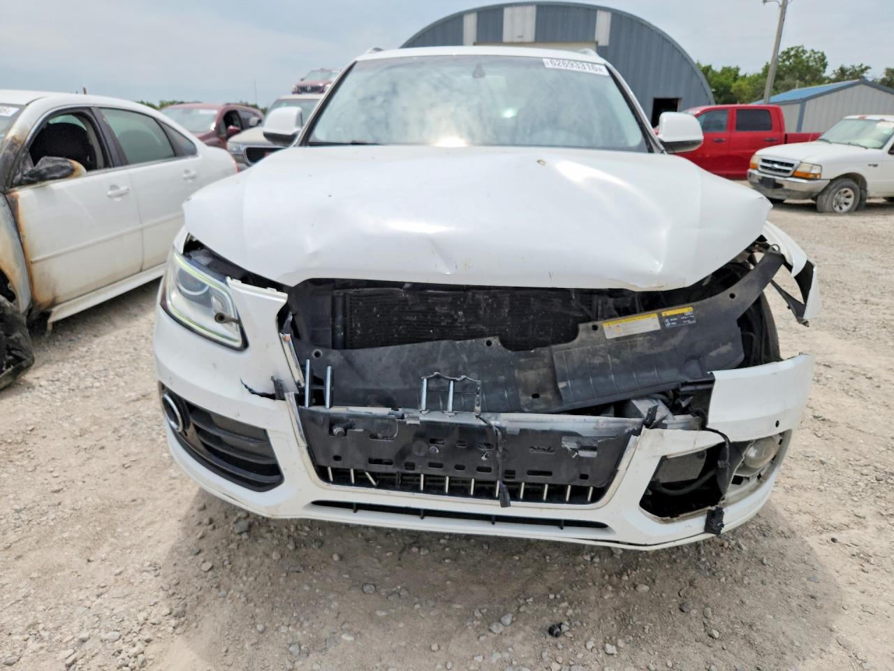 2014 Audi Q5 Premium Plus White vin: WA1LFAFP3EA047282