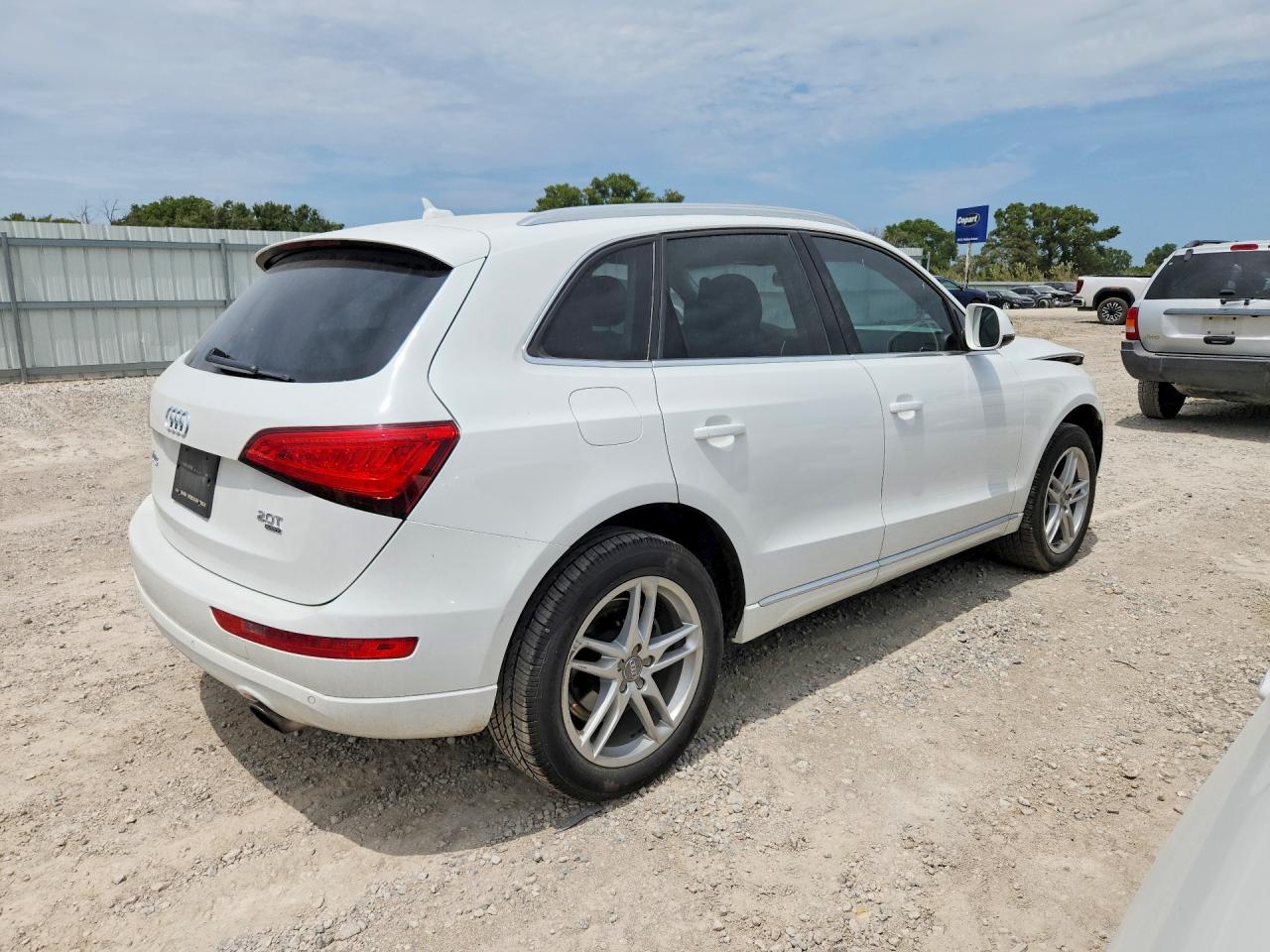 2014 Audi Q5 Premium Plus White vin: WA1LFAFP3EA047282