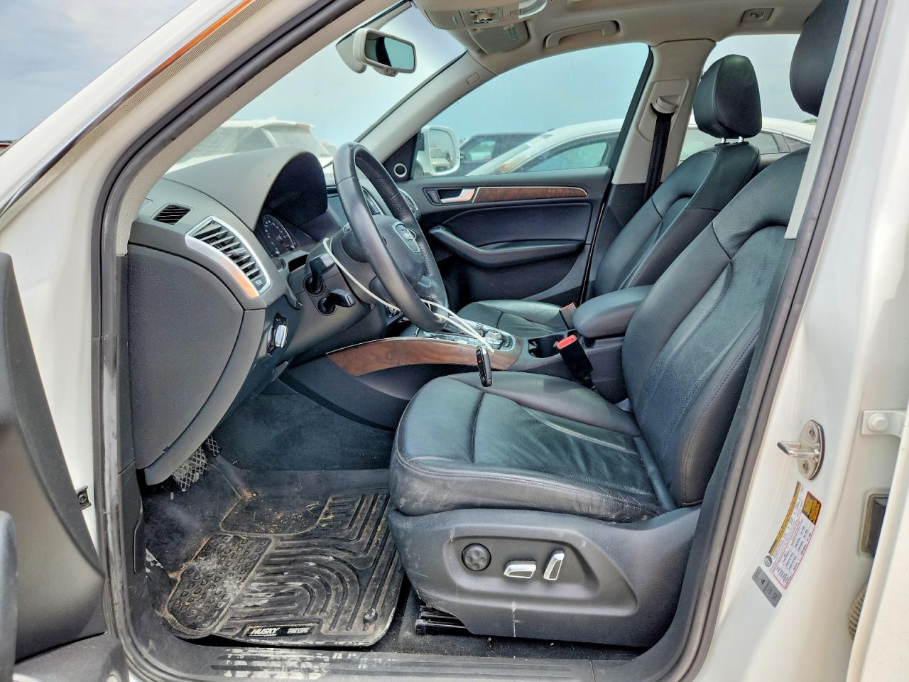 2014 Audi Q5 Premium Plus White vin: WA1LFAFP3EA047282