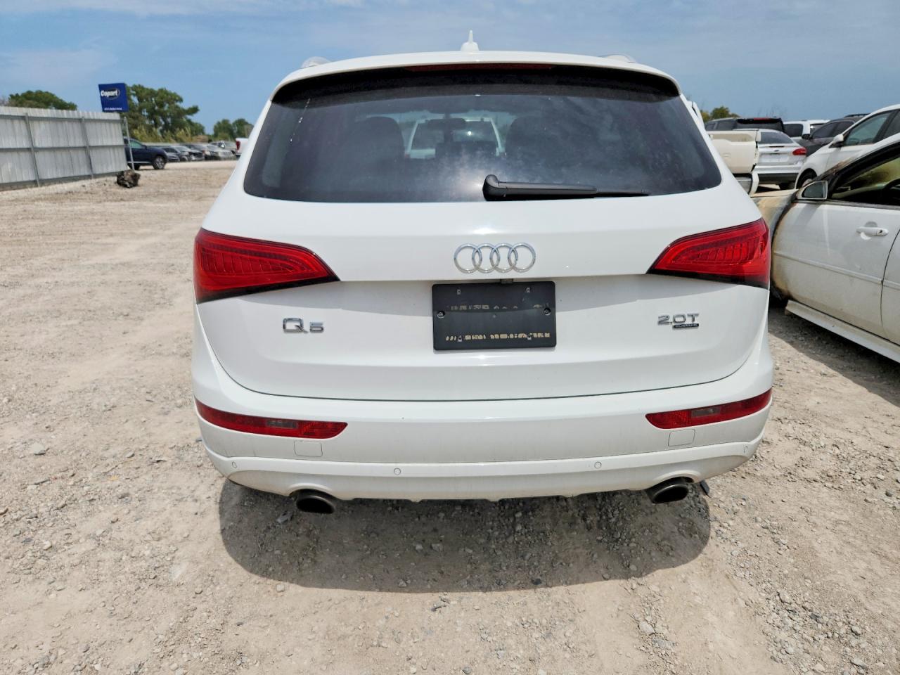 2014 Audi Q5 Premium Plus White vin: WA1LFAFP3EA047282