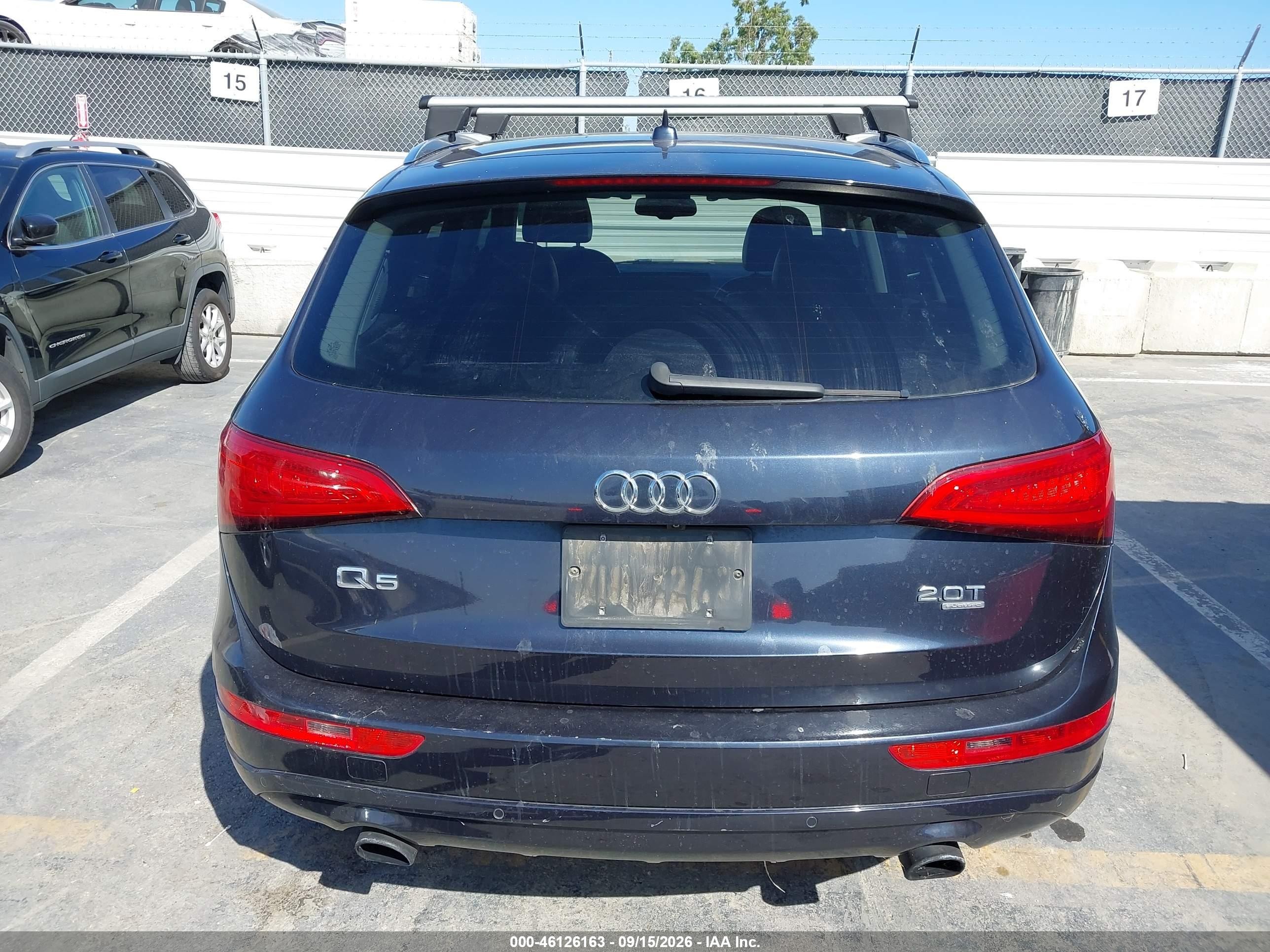 2014 Audi Q5 2.0t Premium Black vin: WA1LFAFP3EA047783