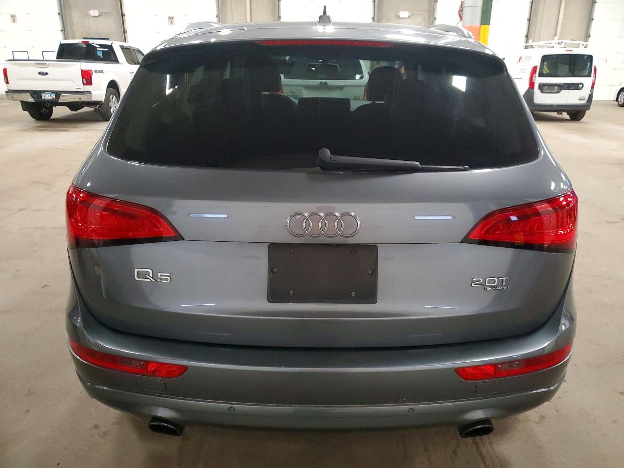 2014 Audi Q5 Premium Plus Gray vin: WA1LFAFP3EA074708