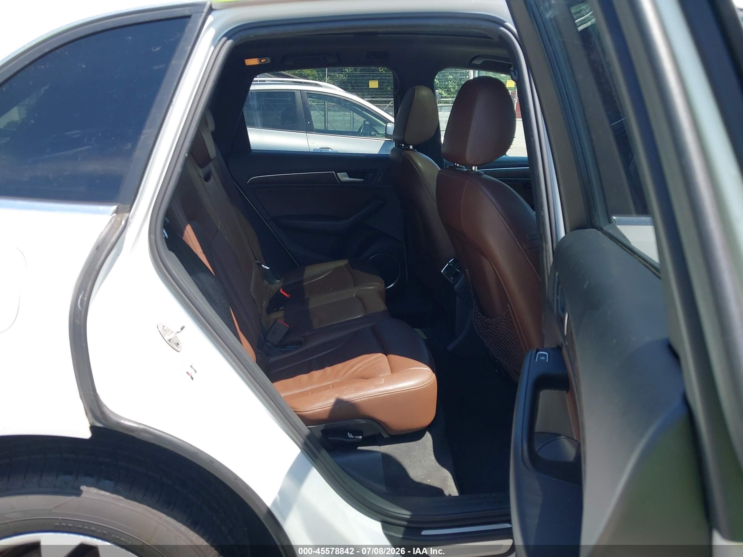 2014 Audi Q5 2.0t Premium White vin: WA1LFAFP3EA089130