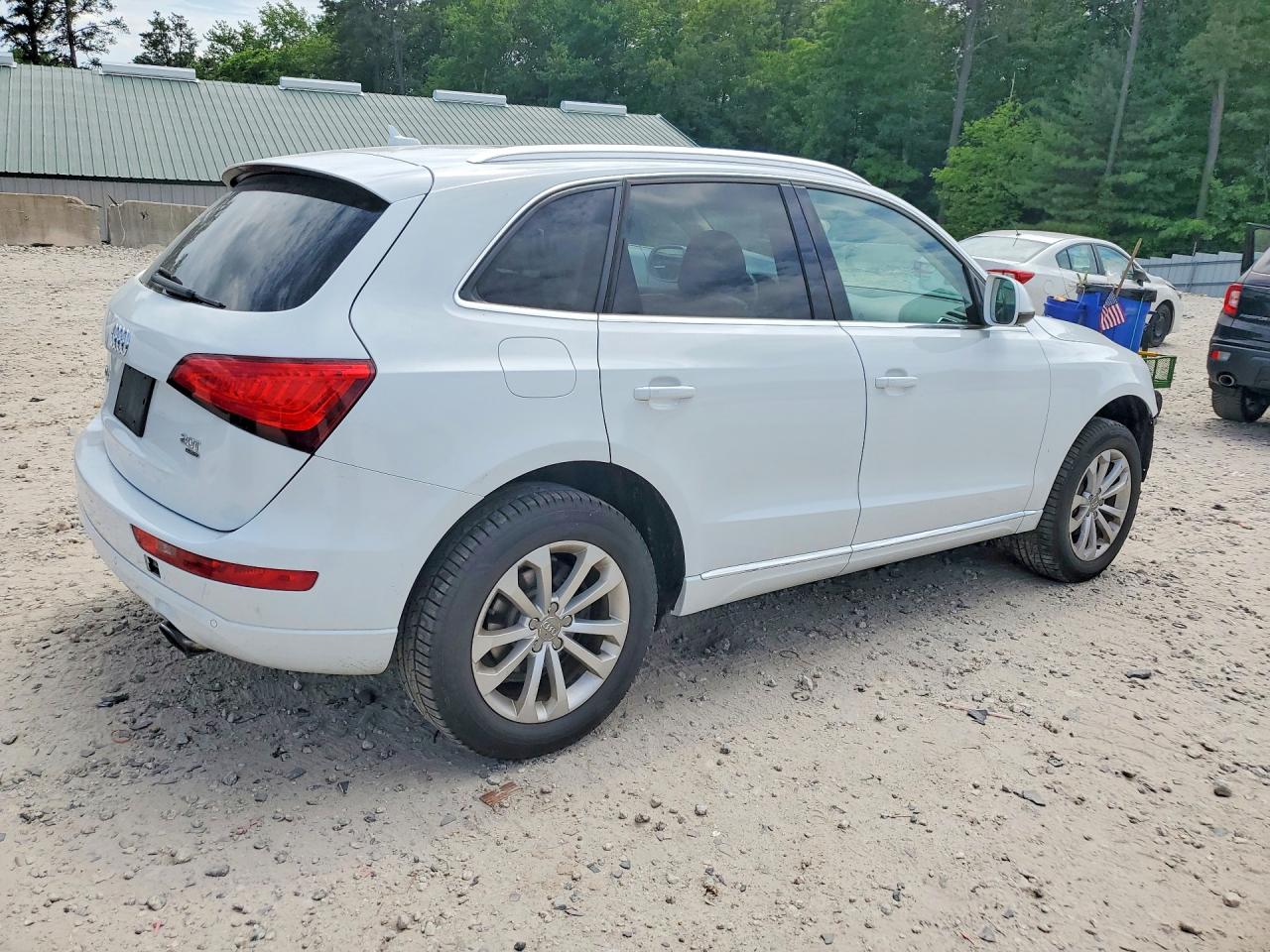 2014 Audi Q5 Premium Plus White vin: WA1LFAFP3EA113877