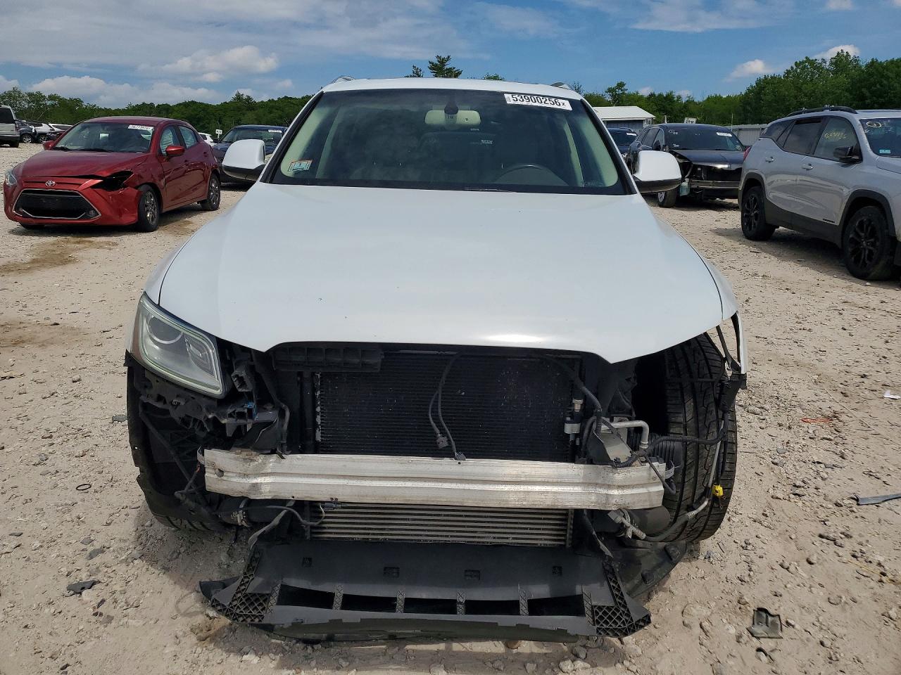 2014 Audi Q5 Premium Plus White vin: WA1LFAFP3EA113877