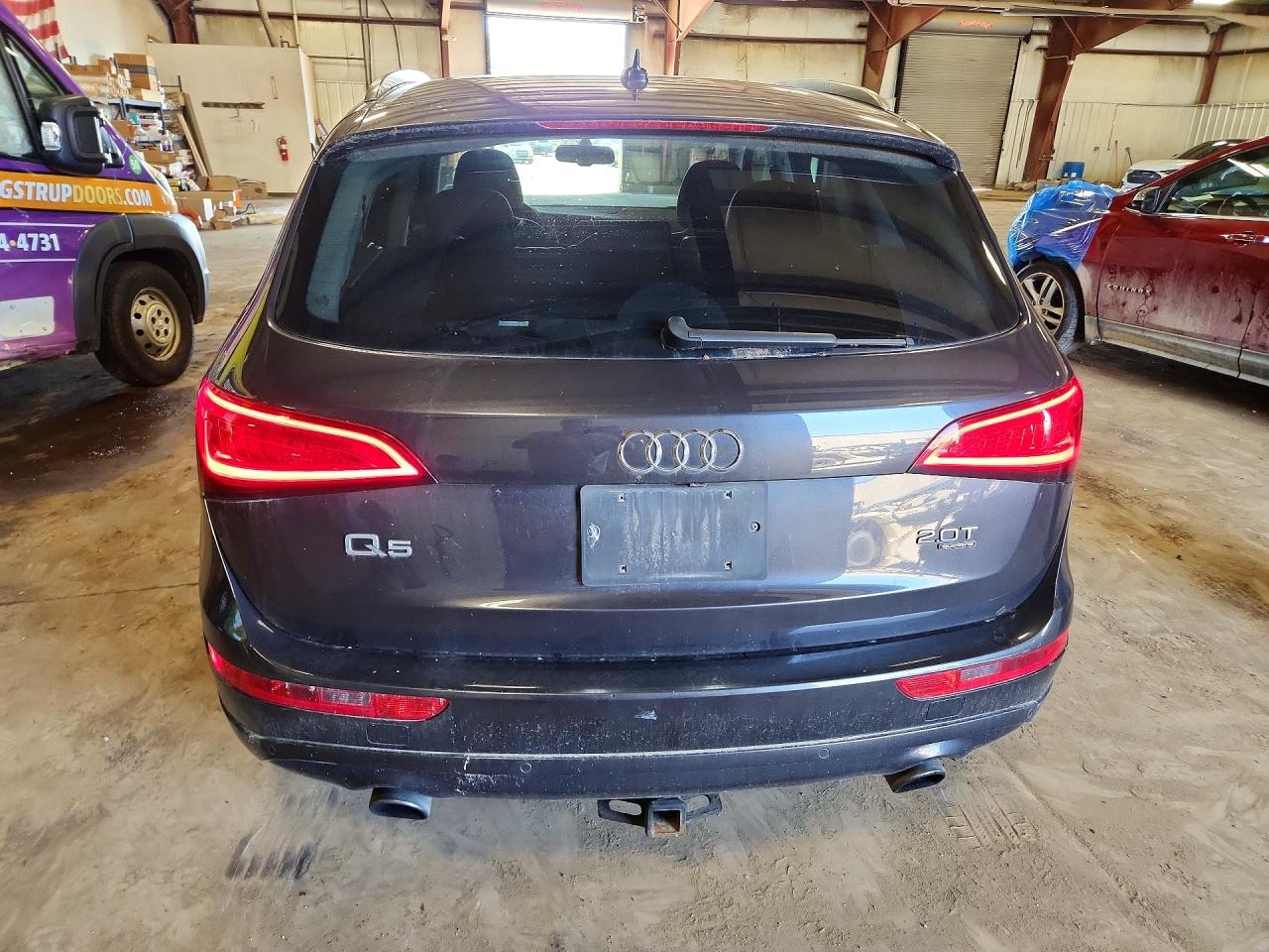 2014 Audi Q5 Premium Plus Gray vin: WA1LFAFP3EA119419