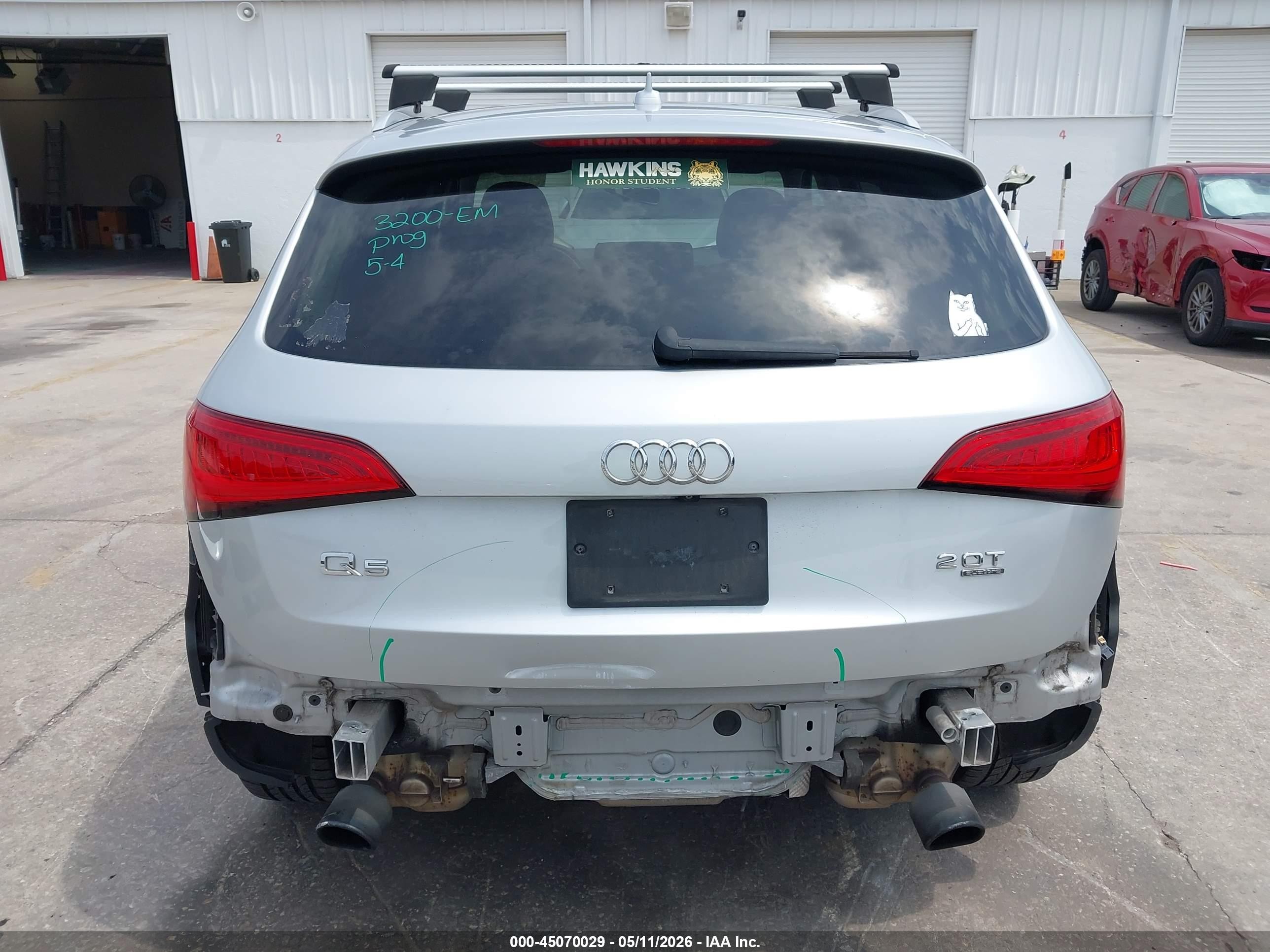 2014 Audi Q5 2.0t Premium Silver vin: WA1LFAFP3EA122160