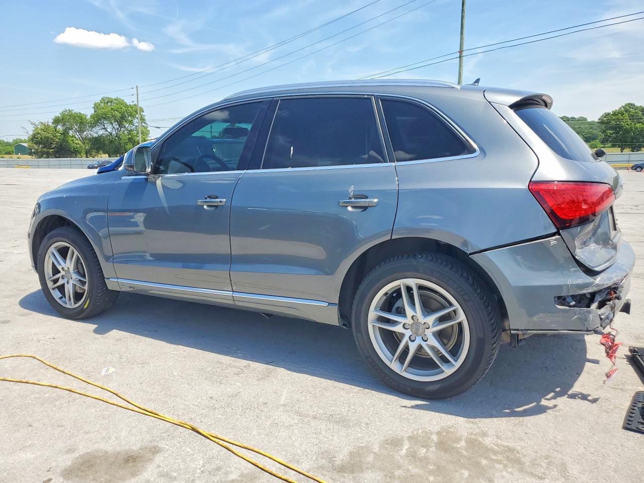2015 Audi Q5 Premium Plus Gray vin: WA1LFAFP3FA010363