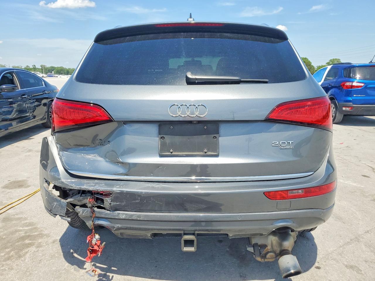 2015 Audi Q5 Premium Plus Gray vin: WA1LFAFP3FA010363