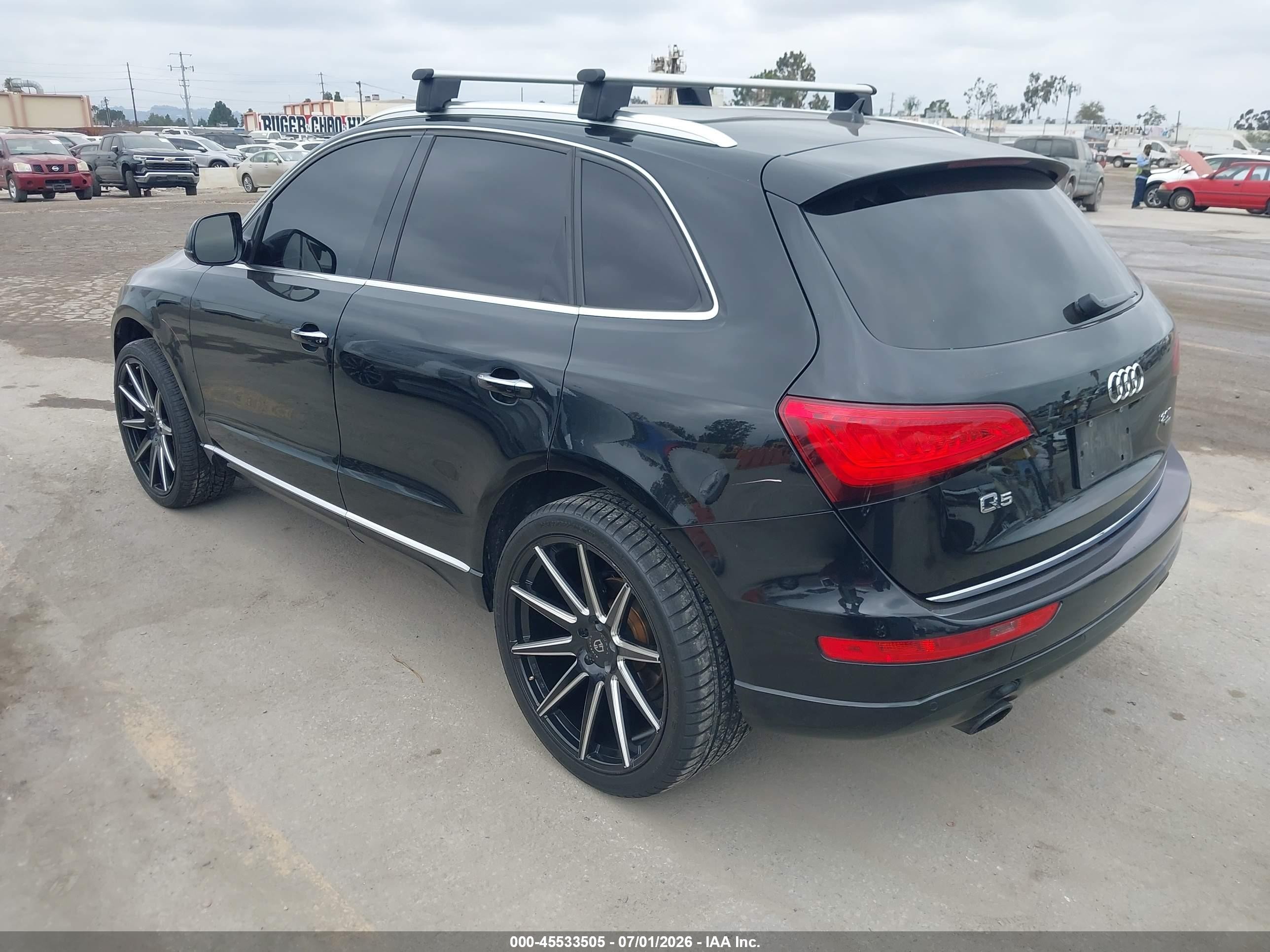 2015 Audi Q5 2.0t Premium Black vin: WA1LFAFP3FA043198