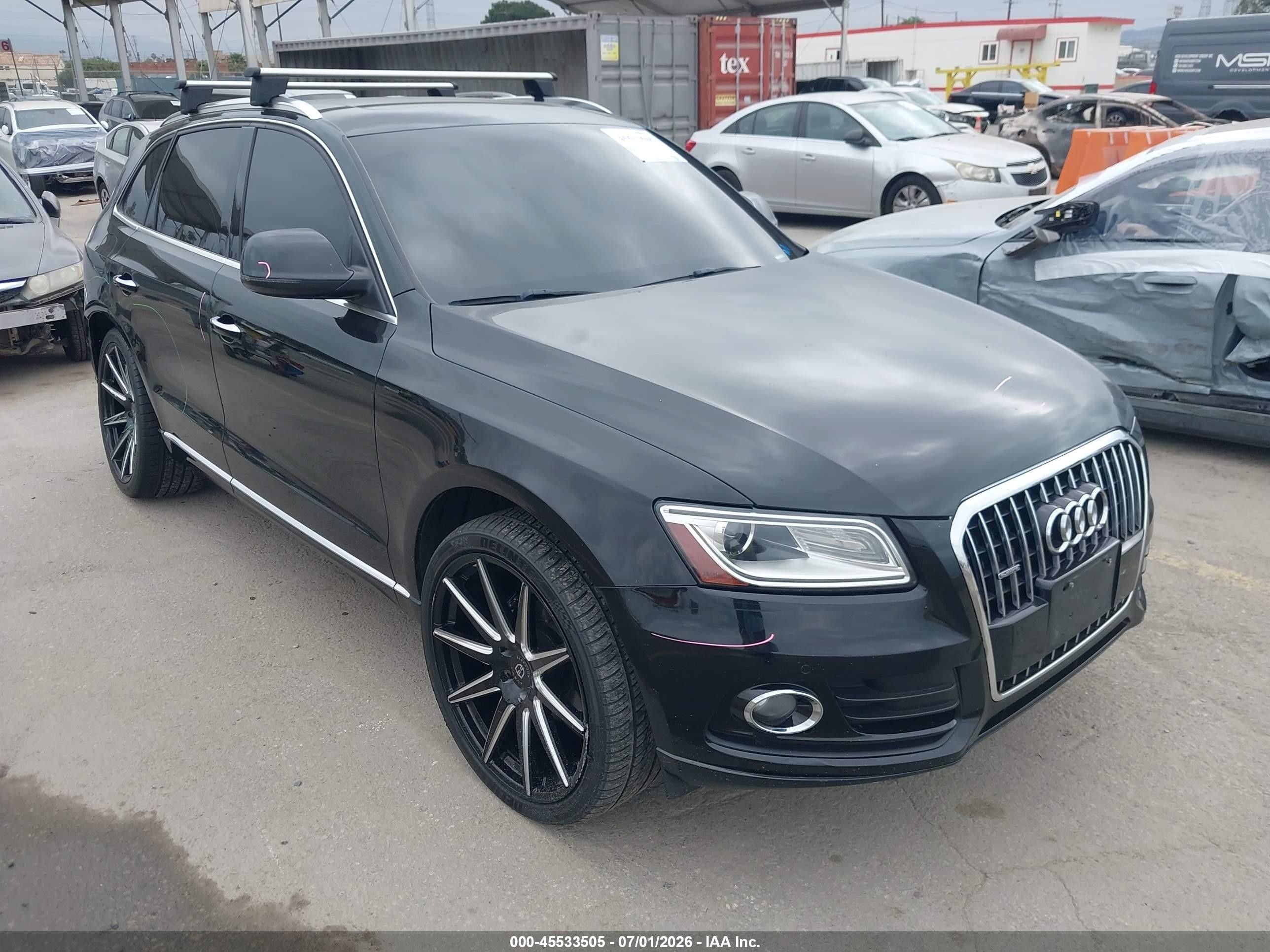 2015 Audi Q5 2.0t Premium Black vin: WA1LFAFP3FA043198