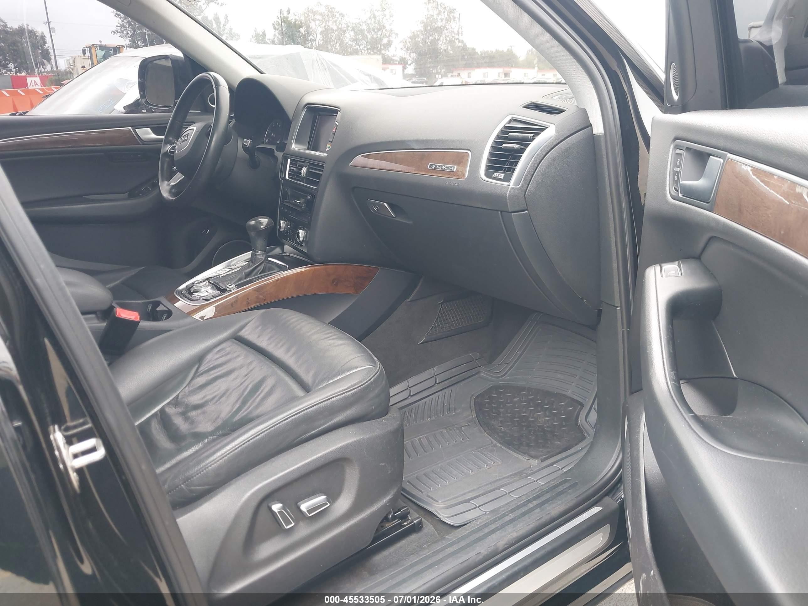 2015 Audi Q5 2.0t Premium Black vin: WA1LFAFP3FA043198