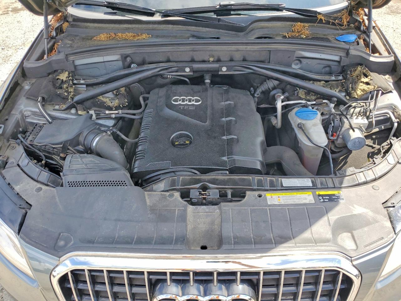 2015 Audi Q5 Premium Plus Gray vin: WA1LFAFP3FA058767