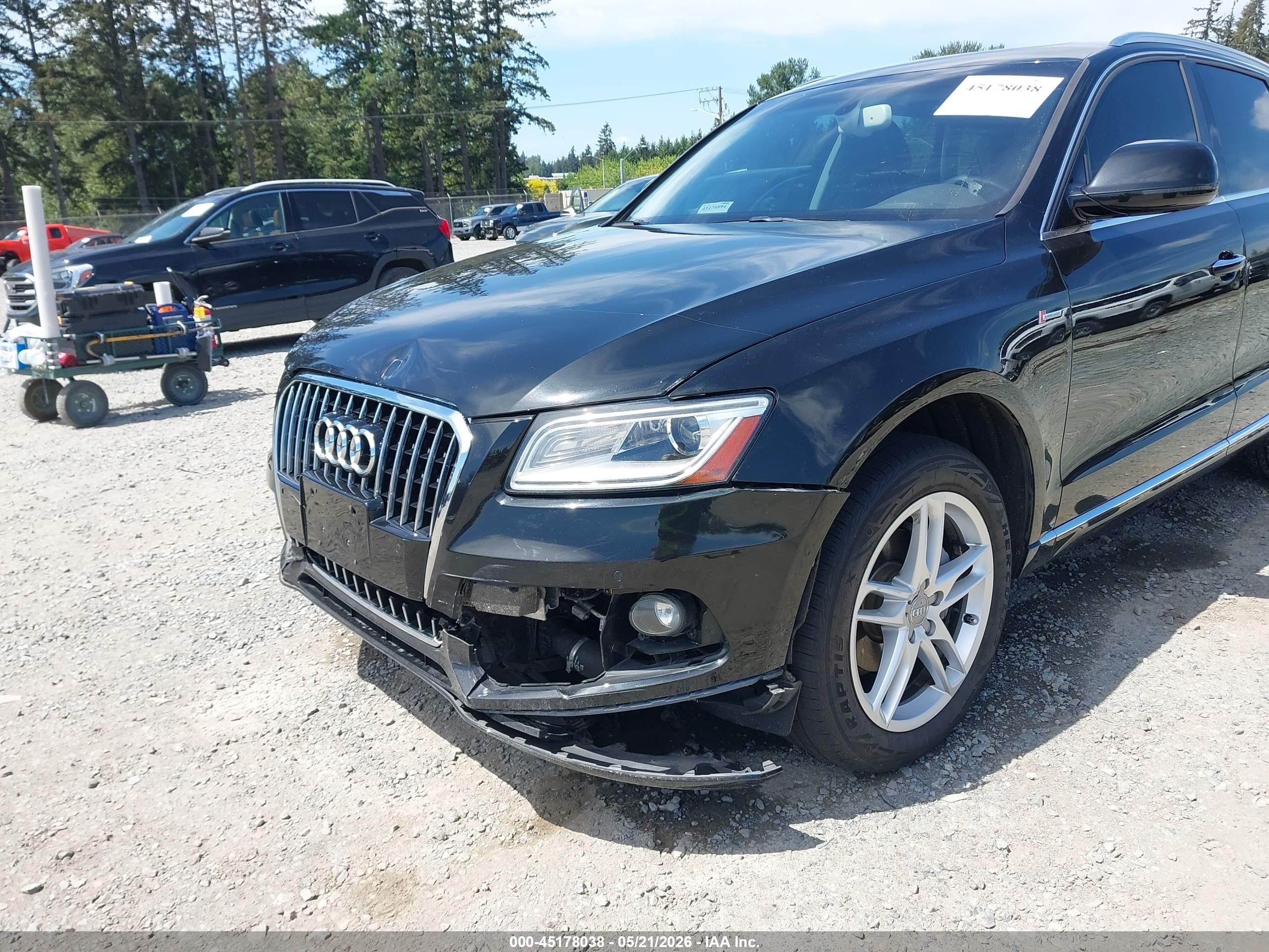 2015 Audi Q5 2.0t Premium Black vin: WA1LFAFP3FA071485
