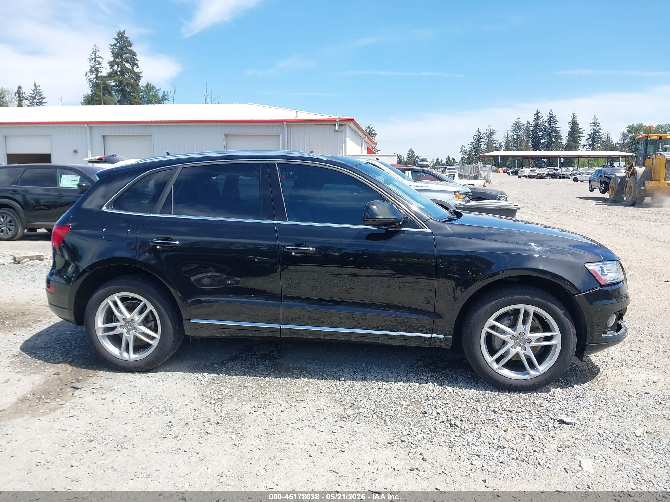 2015 Audi Q5 2.0t Premium Black vin: WA1LFAFP3FA071485