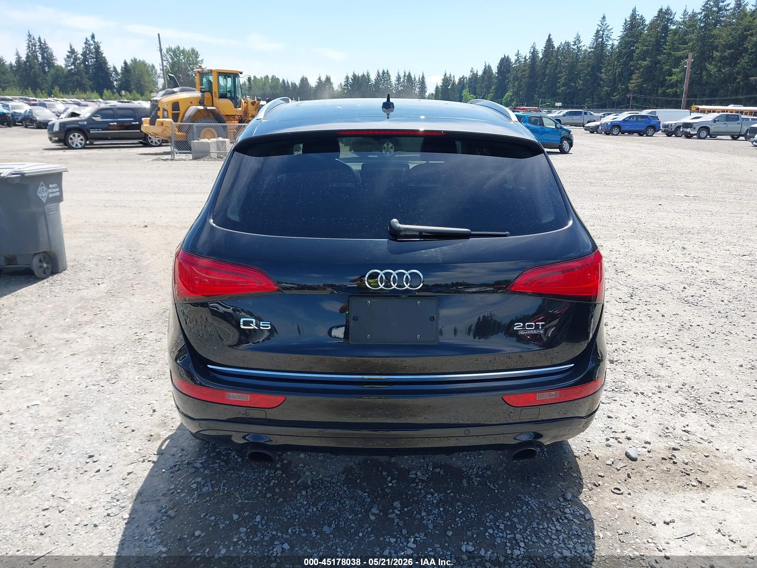 2015 Audi Q5 2.0t Premium Black vin: WA1LFAFP3FA071485
