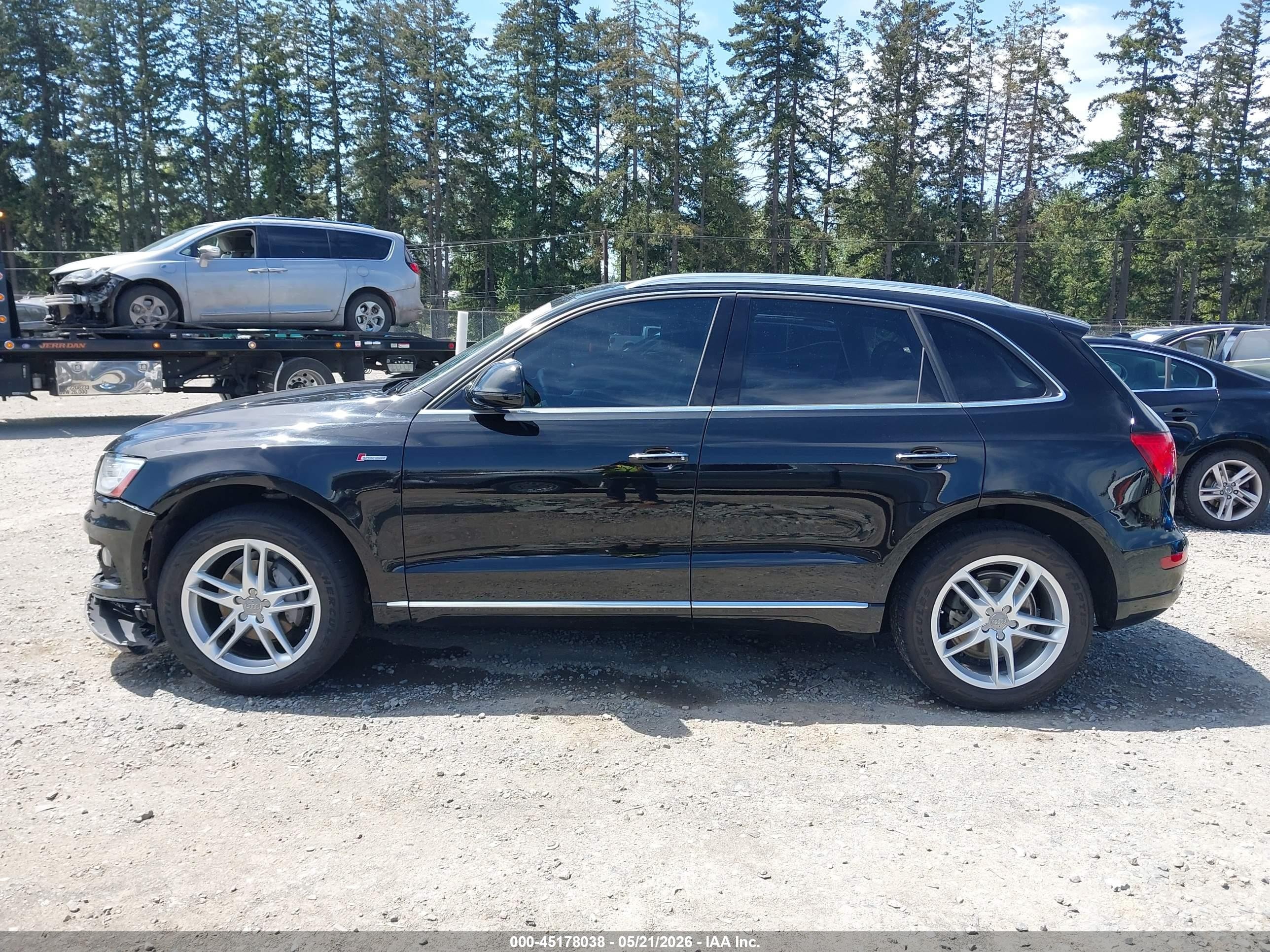 2015 Audi Q5 2.0t Premium Black vin: WA1LFAFP3FA071485