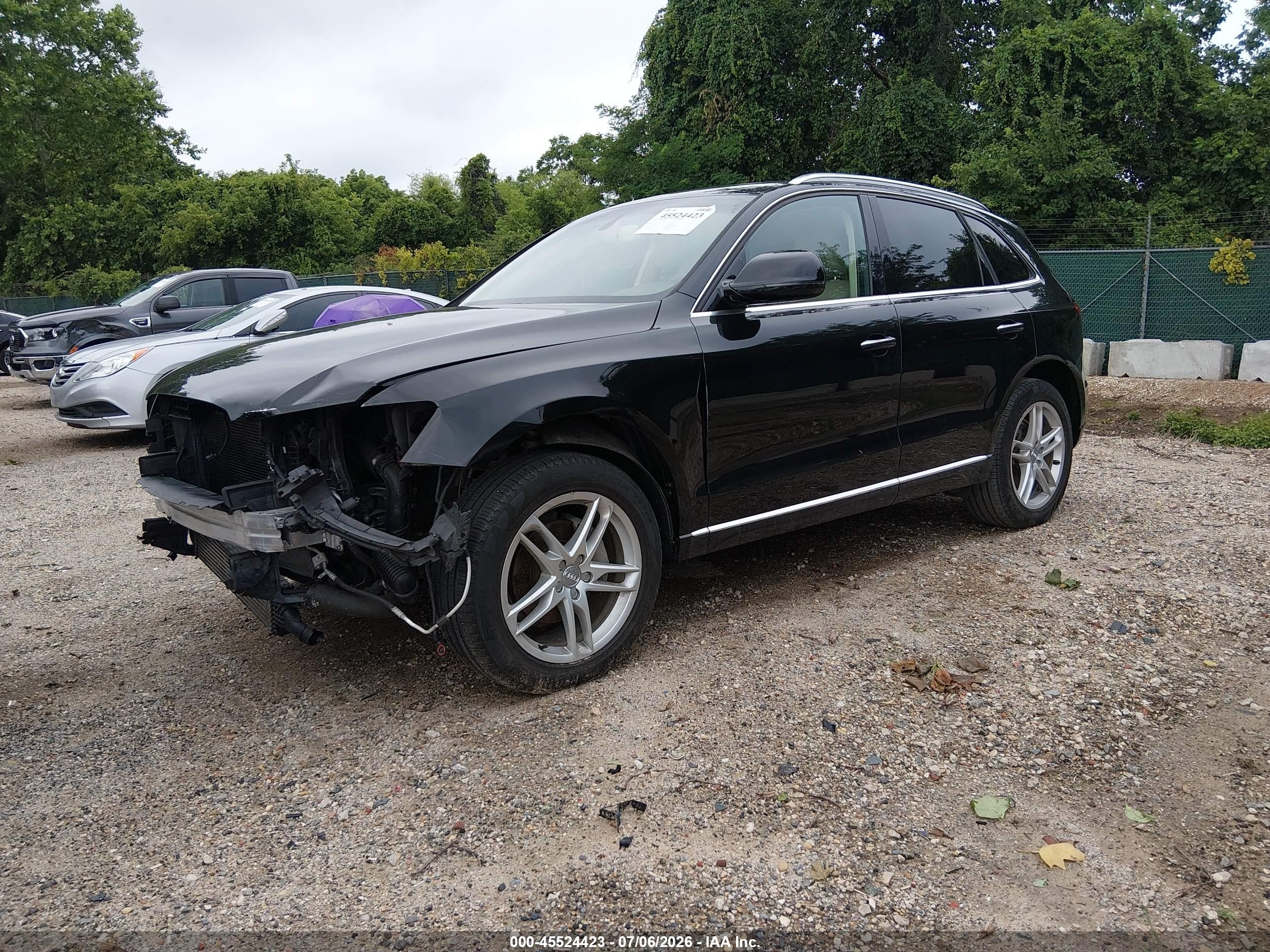 2015 Audi Q5 2.0t Premium Black vin: WA1LFAFP3FA079814