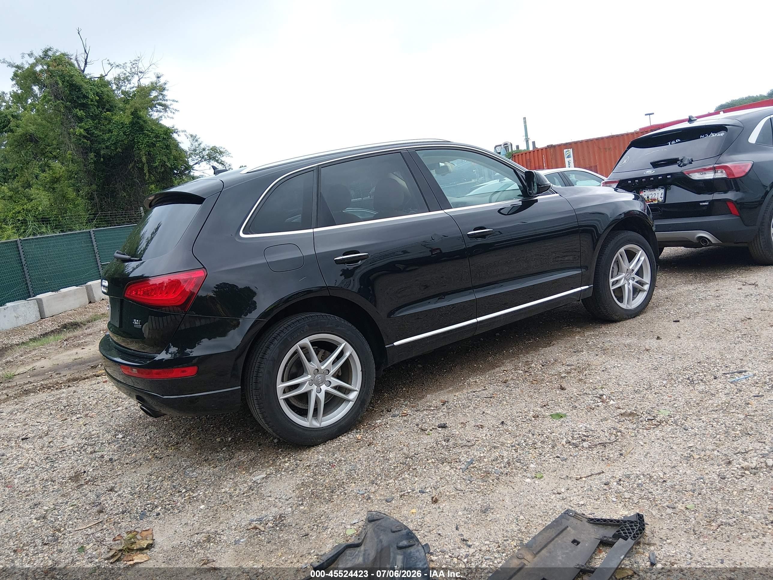 2015 Audi Q5 2.0t Premium Black vin: WA1LFAFP3FA079814