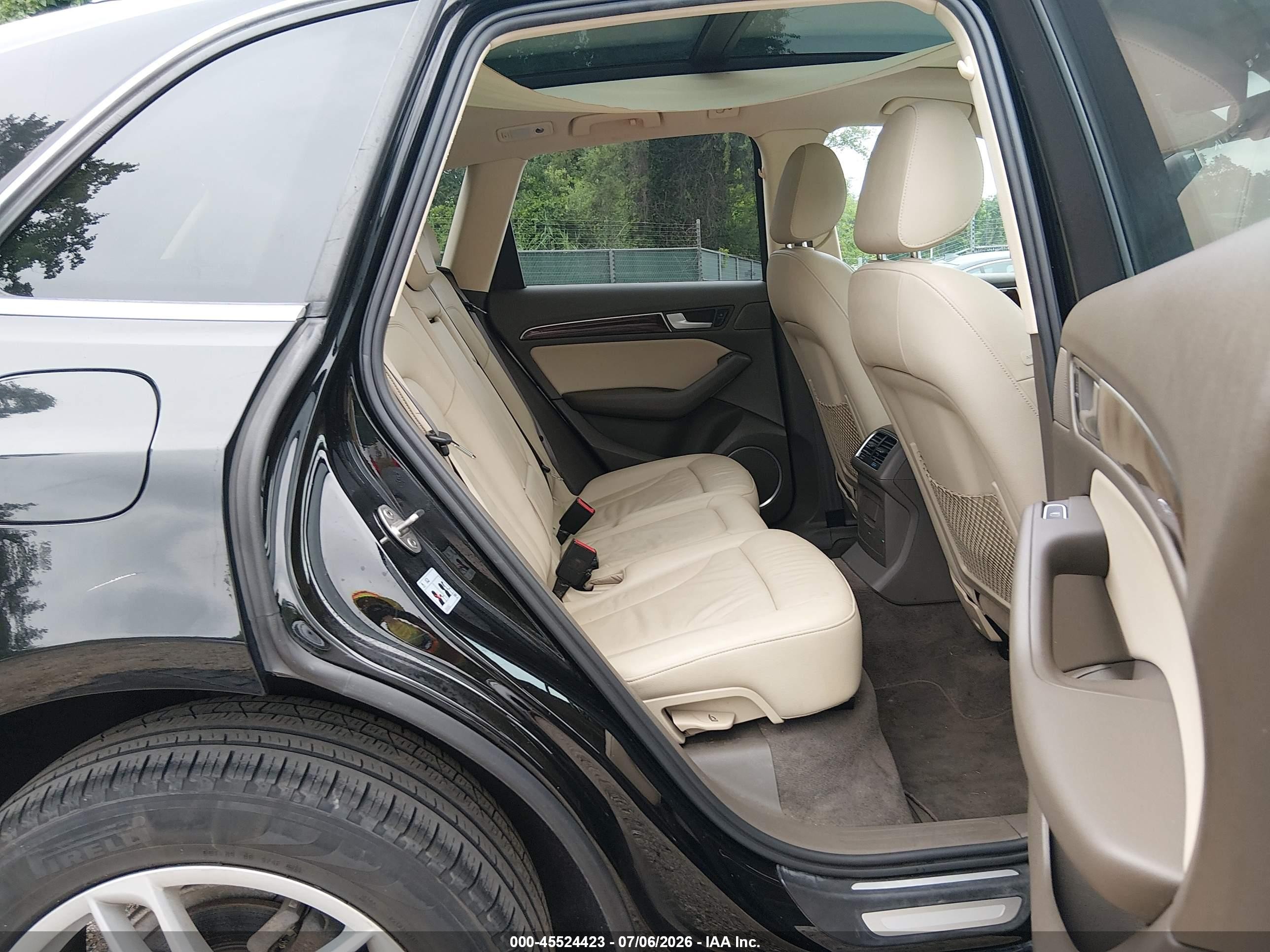 2015 Audi Q5 2.0t Premium Black vin: WA1LFAFP3FA079814