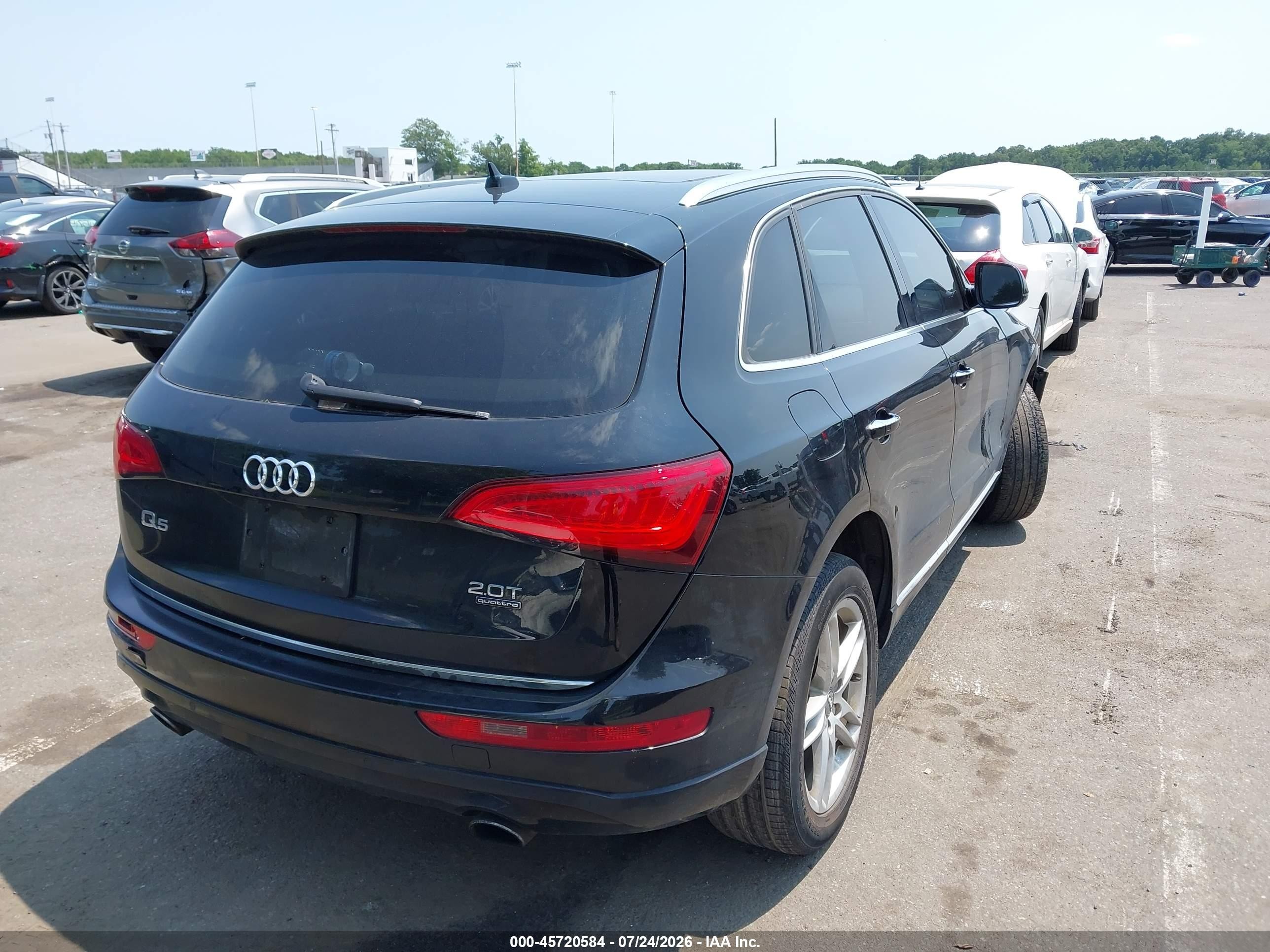 2015 Audi Q5 2.0t Premium Black vin: WA1LFAFP3FA083698