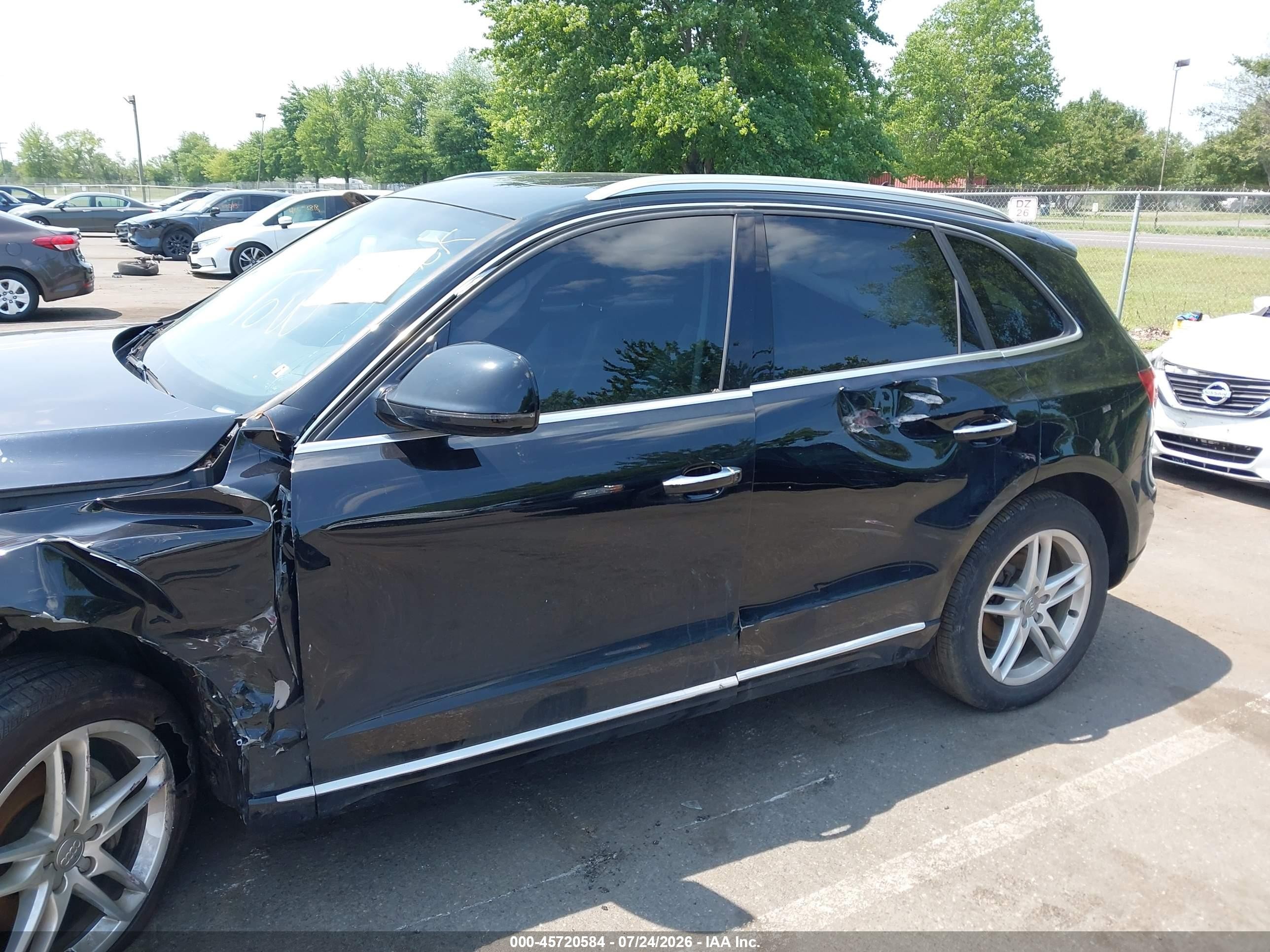 2015 Audi Q5 2.0t Premium Black vin: WA1LFAFP3FA083698