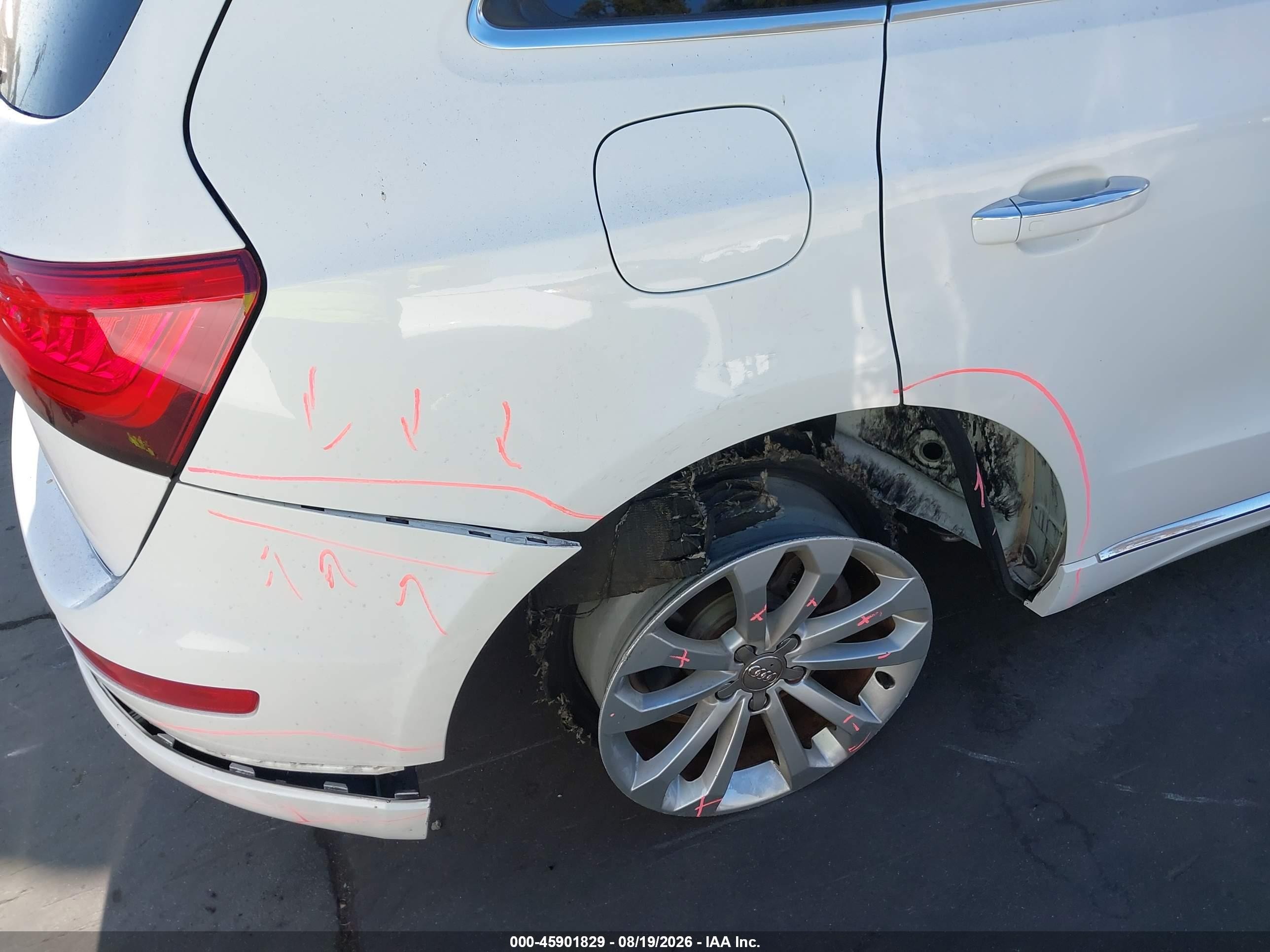 2015 Audi Q5 2.0t Premium White vin: WA1LFAFP3FA106011