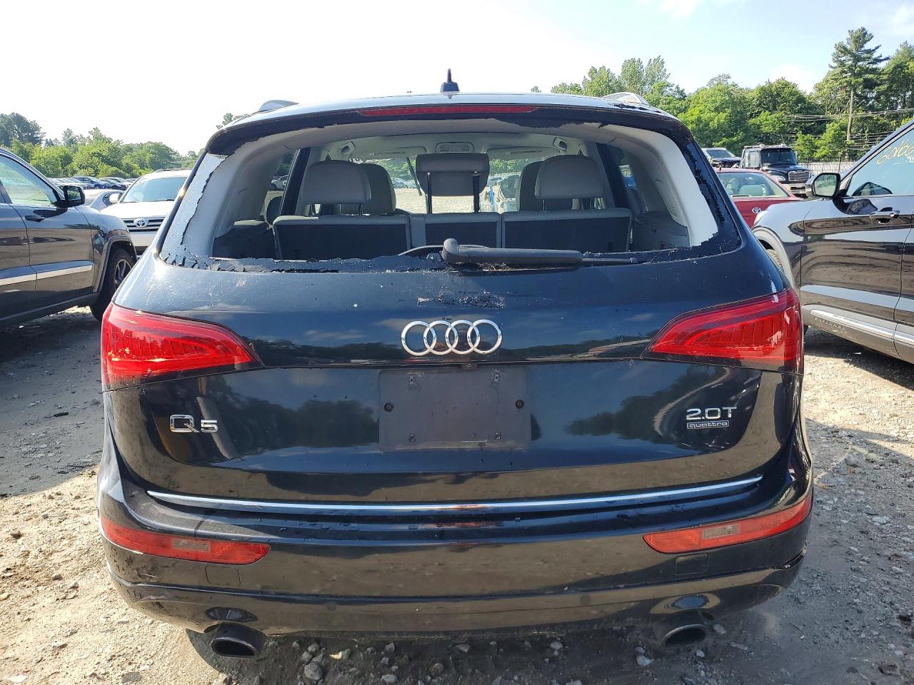 2015 Audi Q5 Premium Plus Black vin: WA1LFAFP3FA129417
