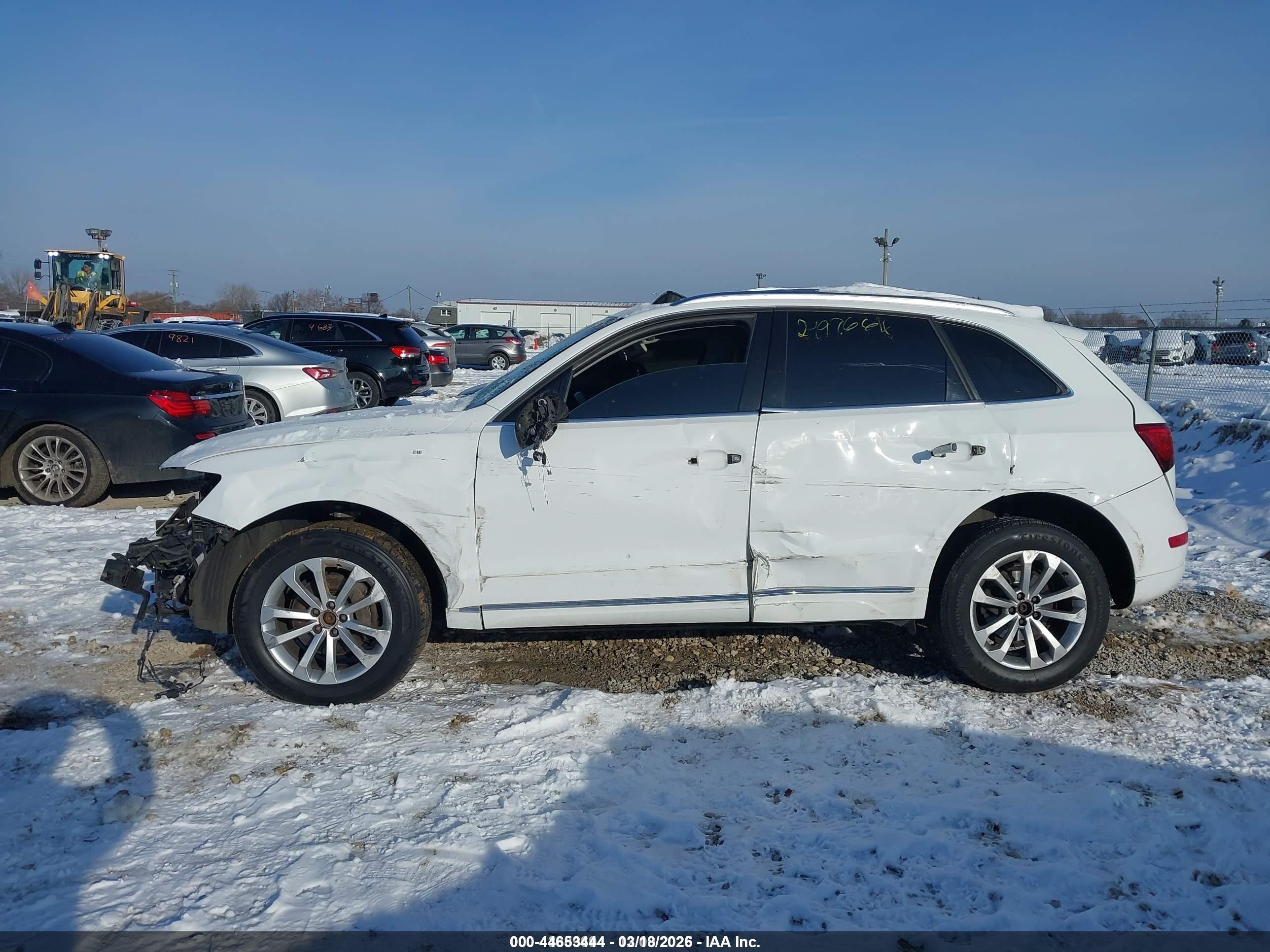 2015 Audi Q5 2.0t Premium White vin: WA1LFAFP3FA130213