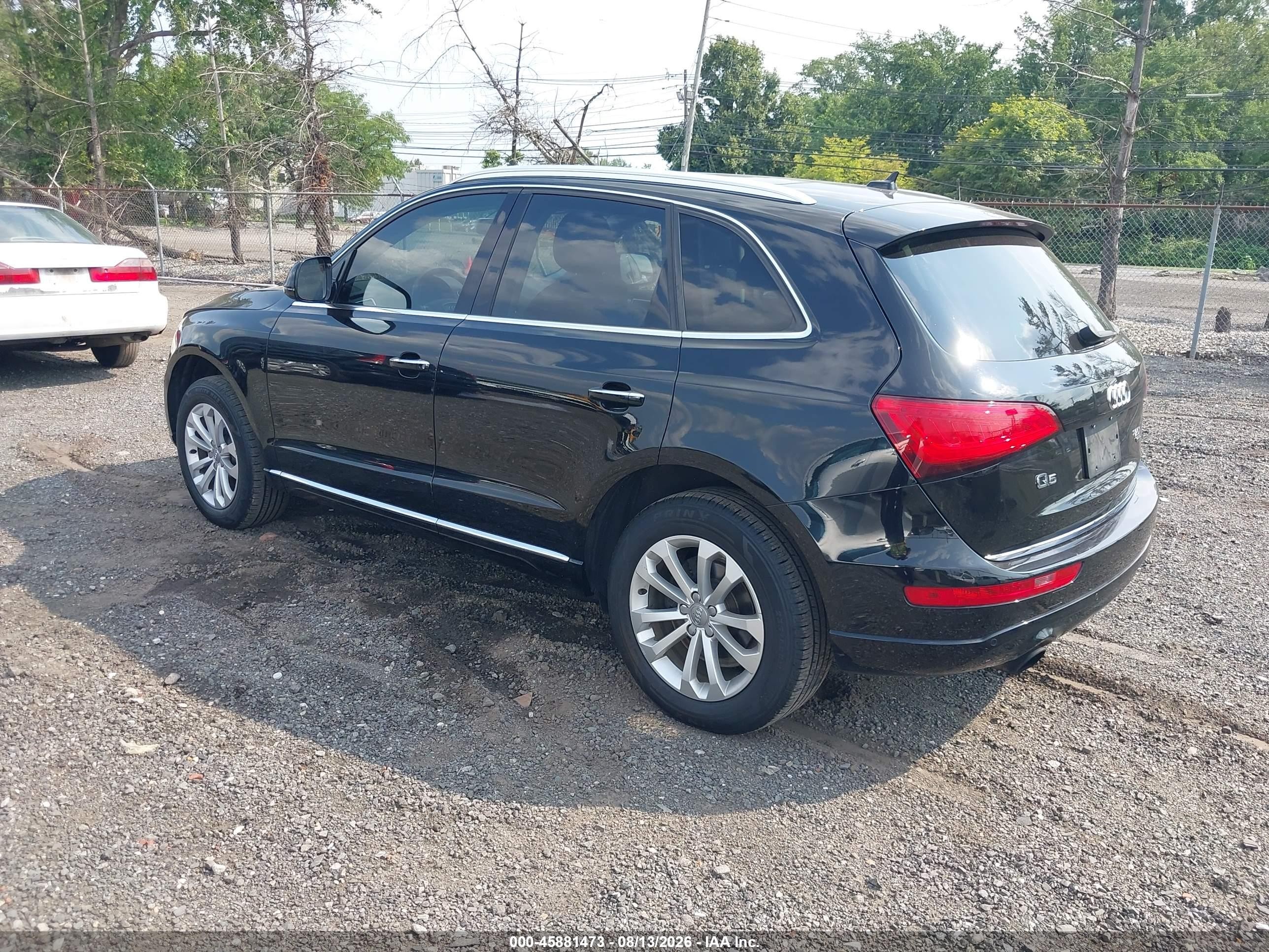 2015 Audi Q5 Premium Plus Black vin: WA1LFAFP3FA138604