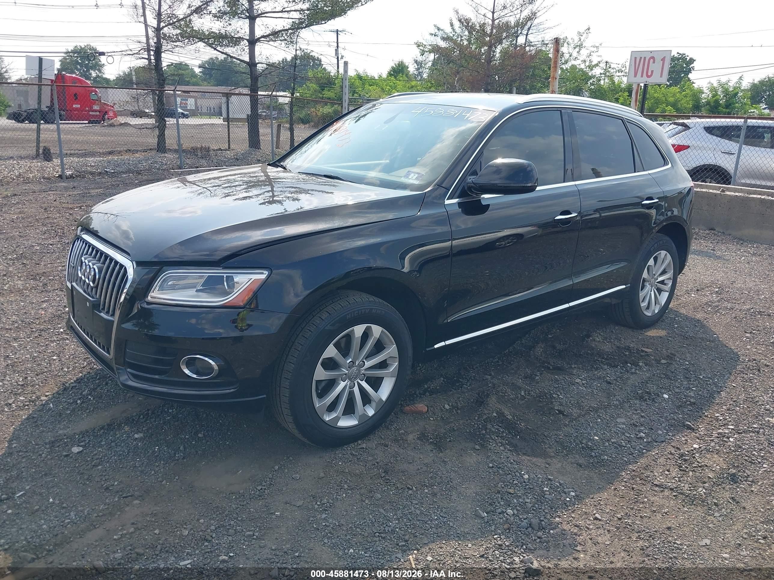 2015 Audi Q5 Premium Plus Black vin: WA1LFAFP3FA138604