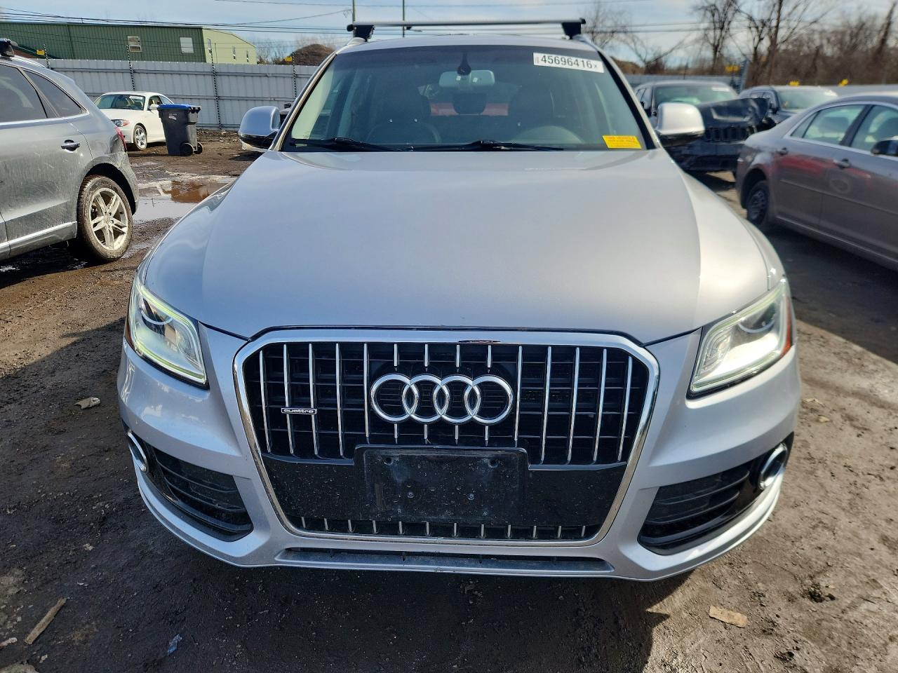 2015 Audi Q5 Premium Plus Silver vin: WA1LFAFP3FA143026