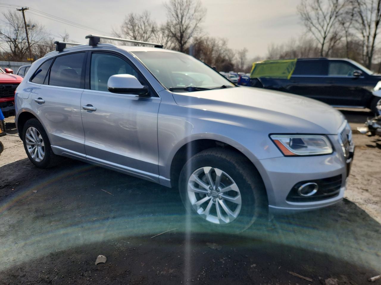 2015 Audi Q5 Premium Plus Silver vin: WA1LFAFP3FA143026