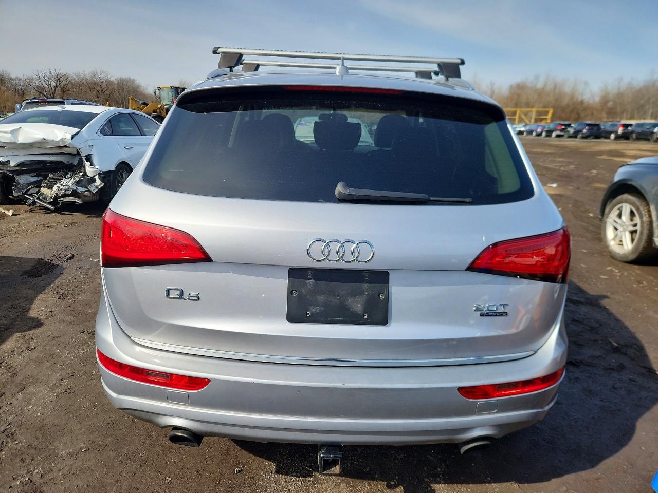 2015 Audi Q5 Premium Plus Silver vin: WA1LFAFP3FA143026