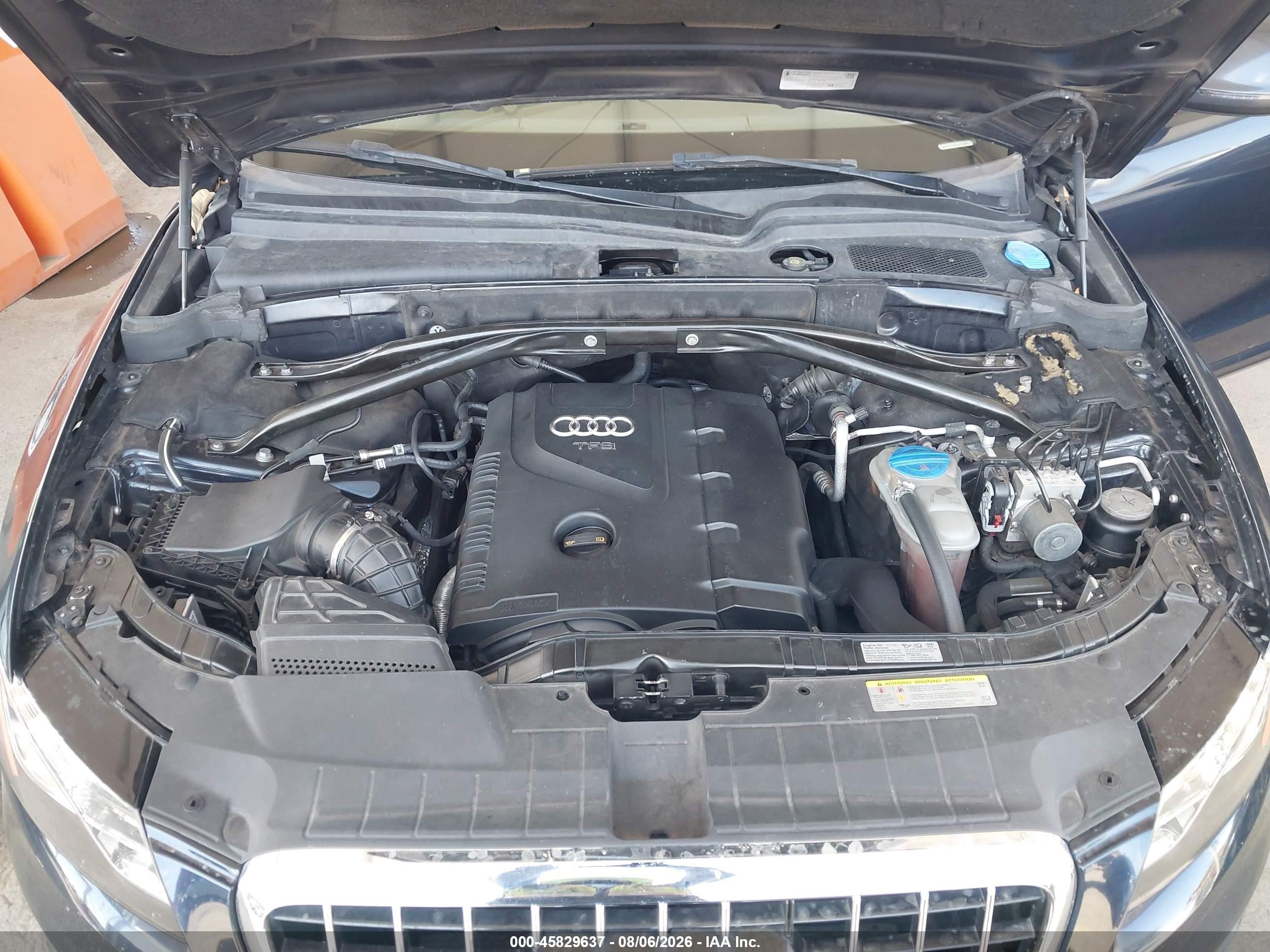 2012 Audi Q5 2.0t Premium Dark Blue vin: WA1LFAFP4CA018788