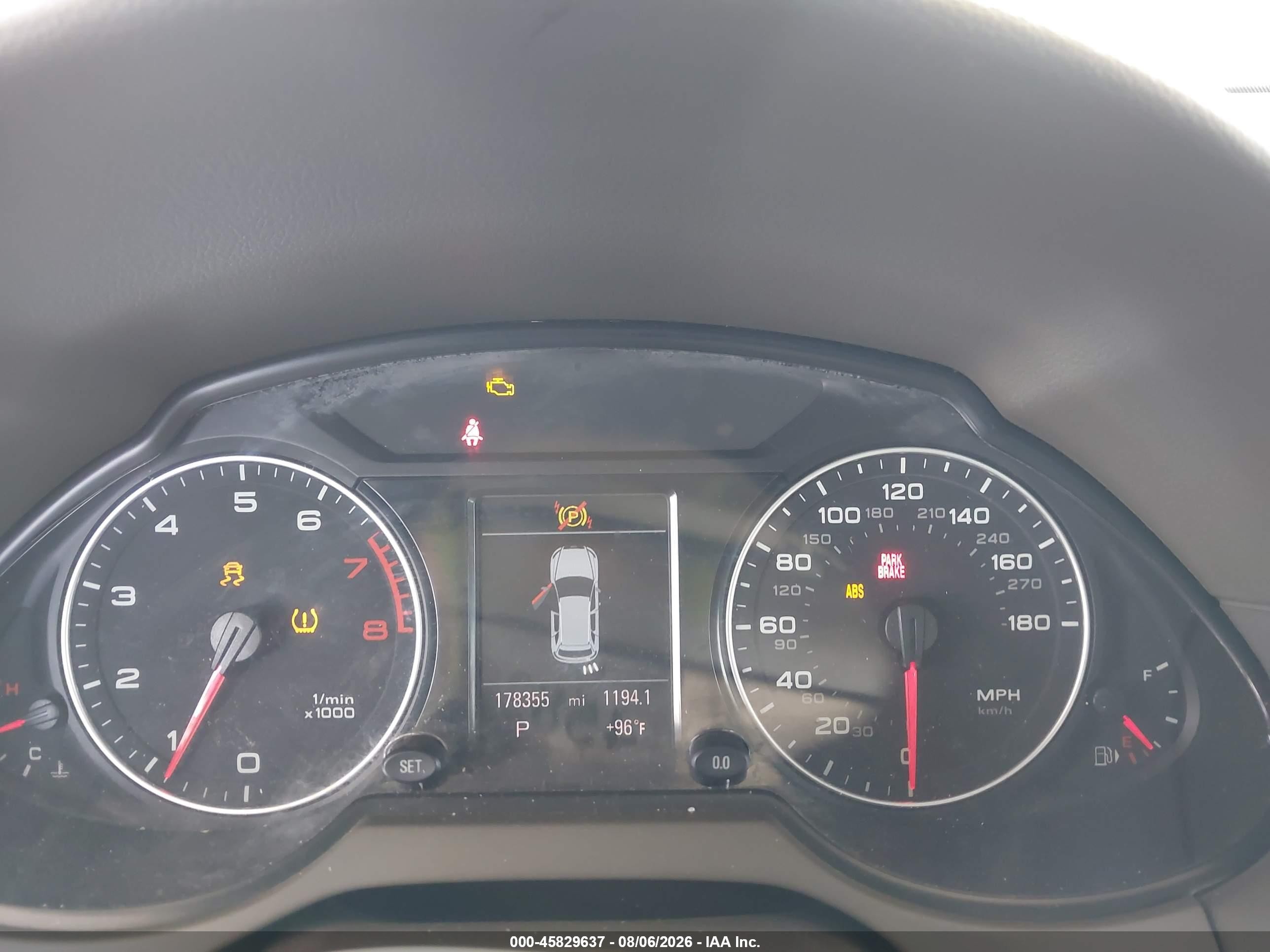2012 Audi Q5 2.0t Premium Dark Blue vin: WA1LFAFP4CA018788
