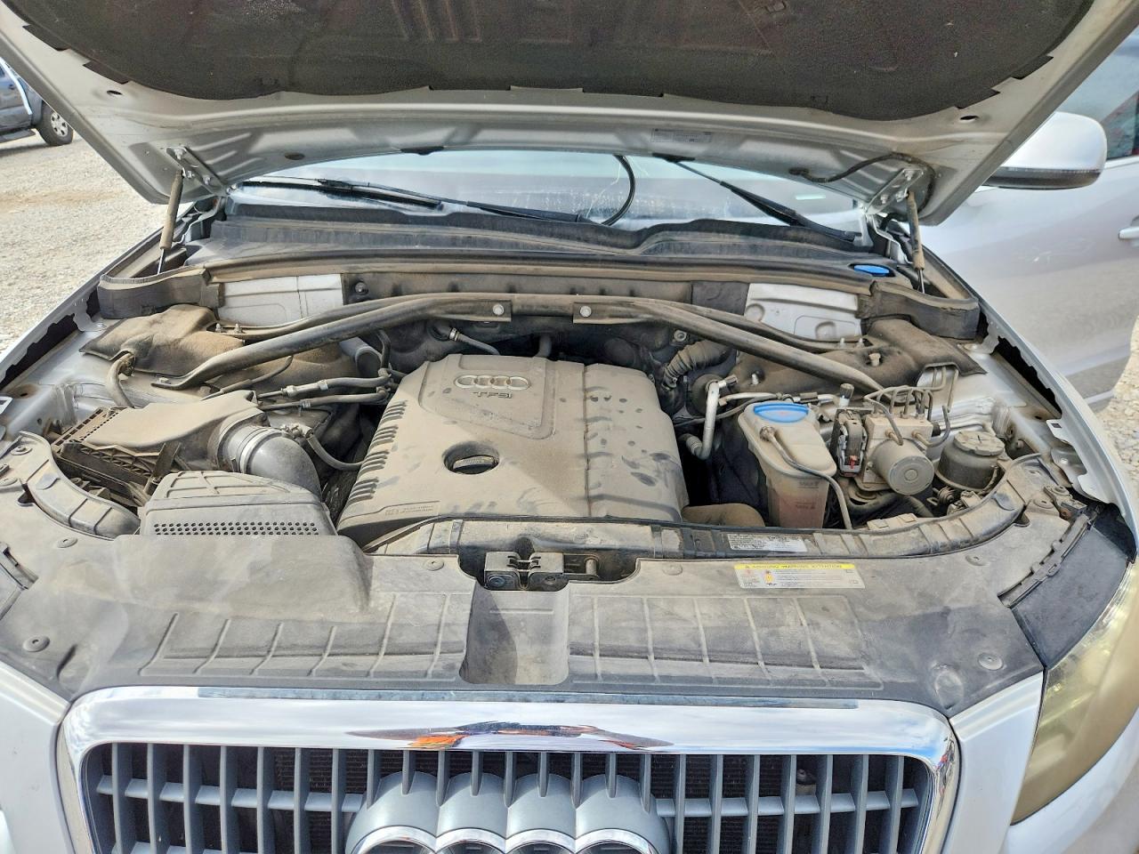 2012 Audi Q5 Premium Plus Серебряный vin: WA1LFAFP4CA038863