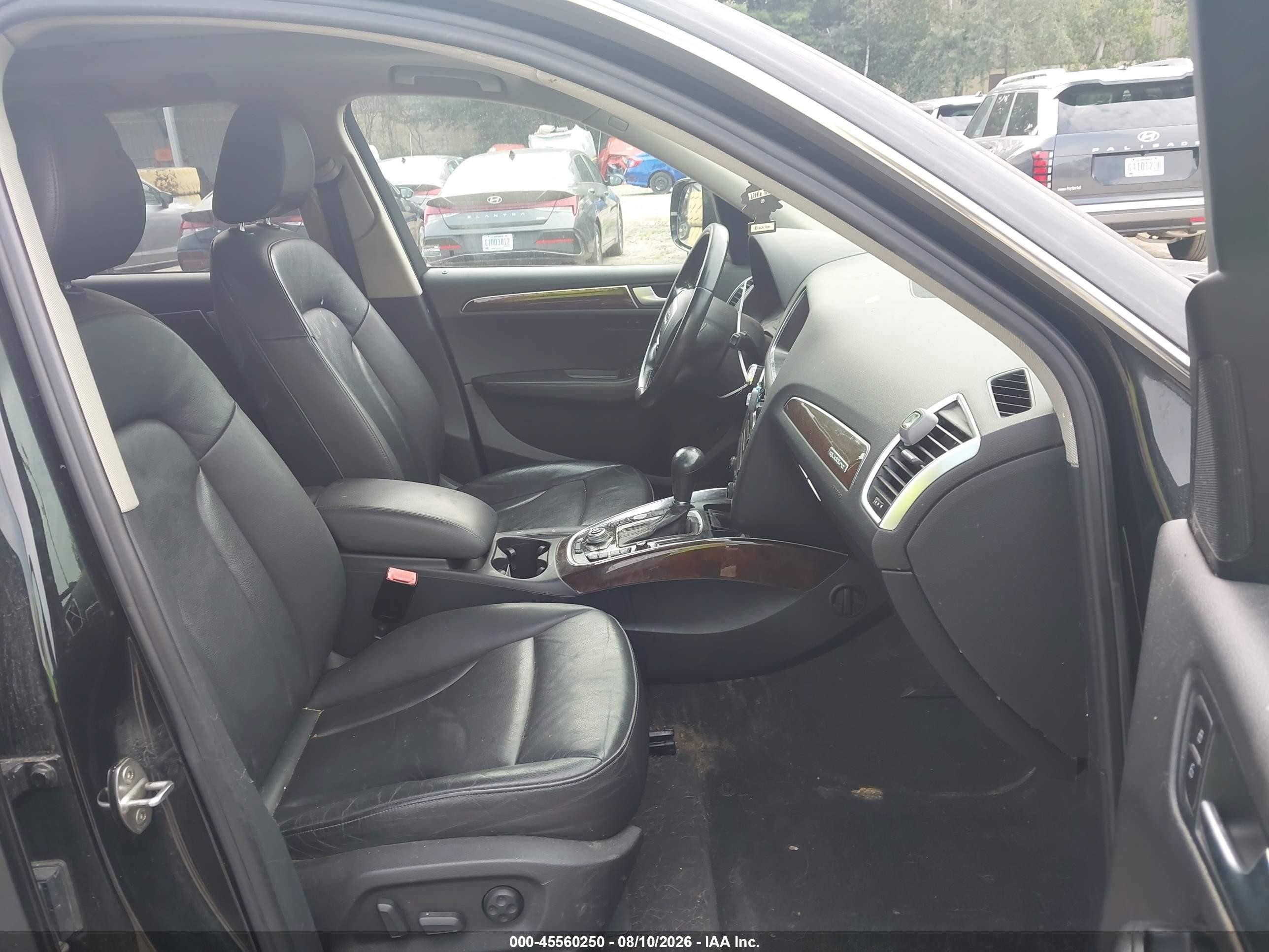 2012 Audi Q5 2.0t Premium Black vin: WA1LFAFP4CA048339